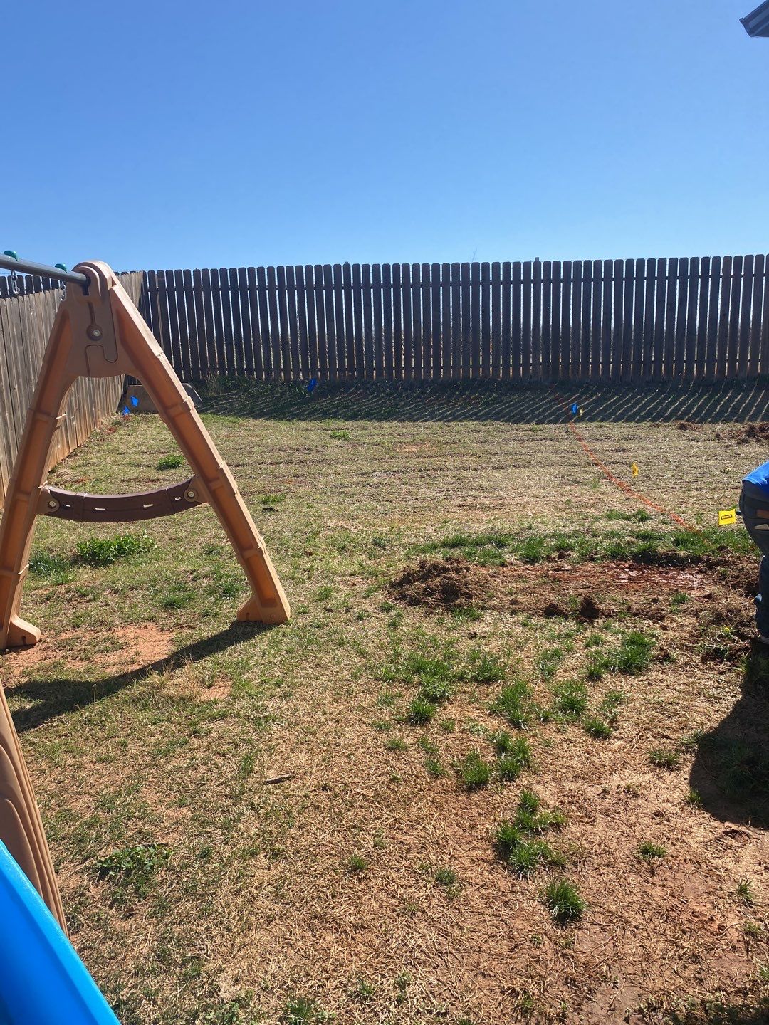 Retaining wall / Playground by Clays Services Inc