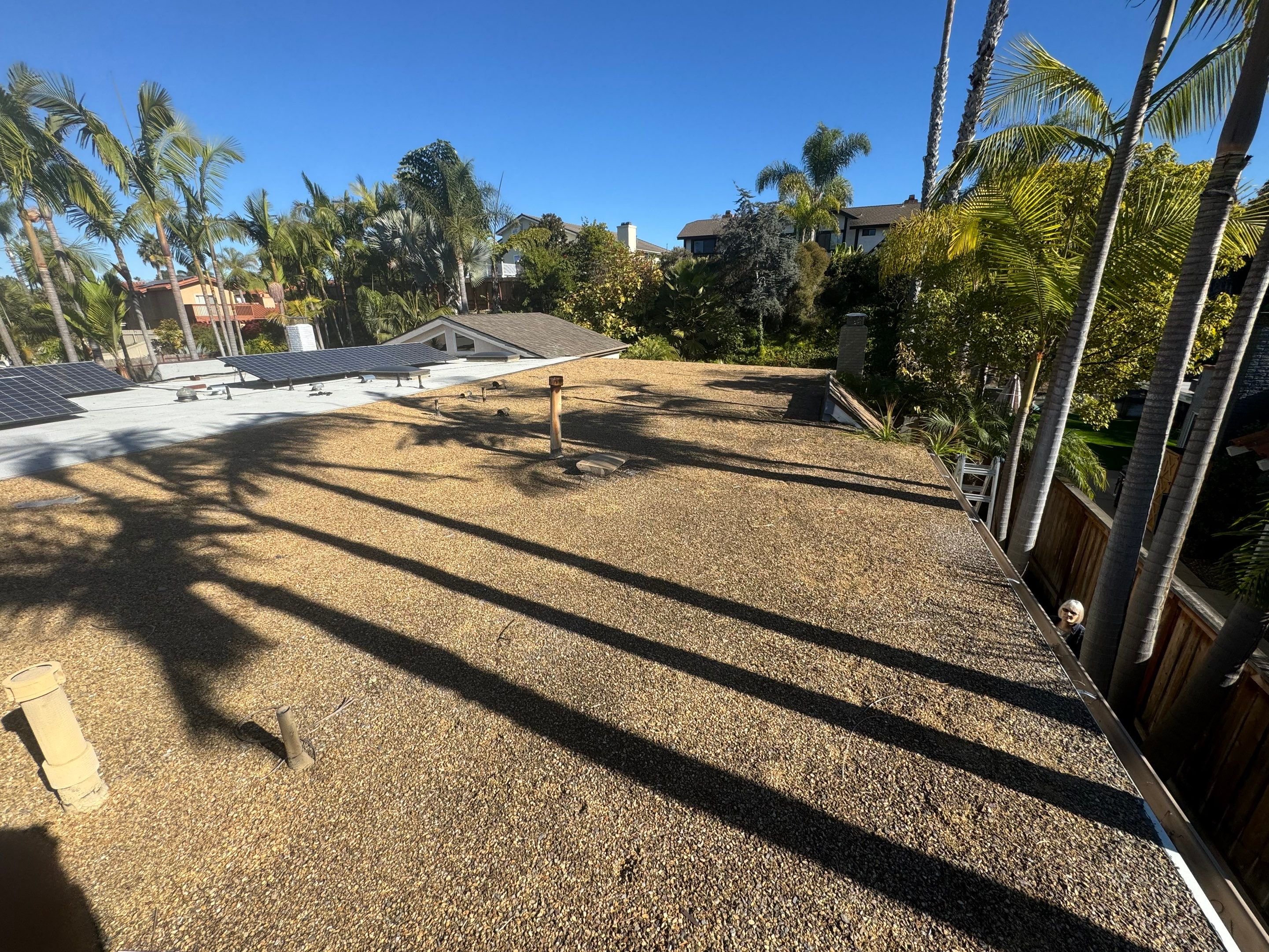 Residential Flat Roof Torch Down Replacement in Carlsbad by Zenith Roofing Services