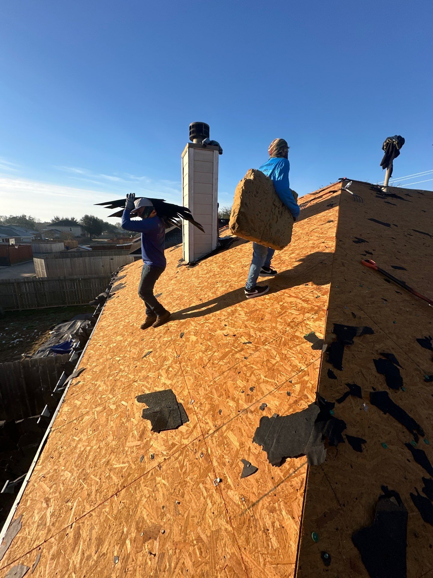 Roof Replacement in League City TX by Roof Repair Company
