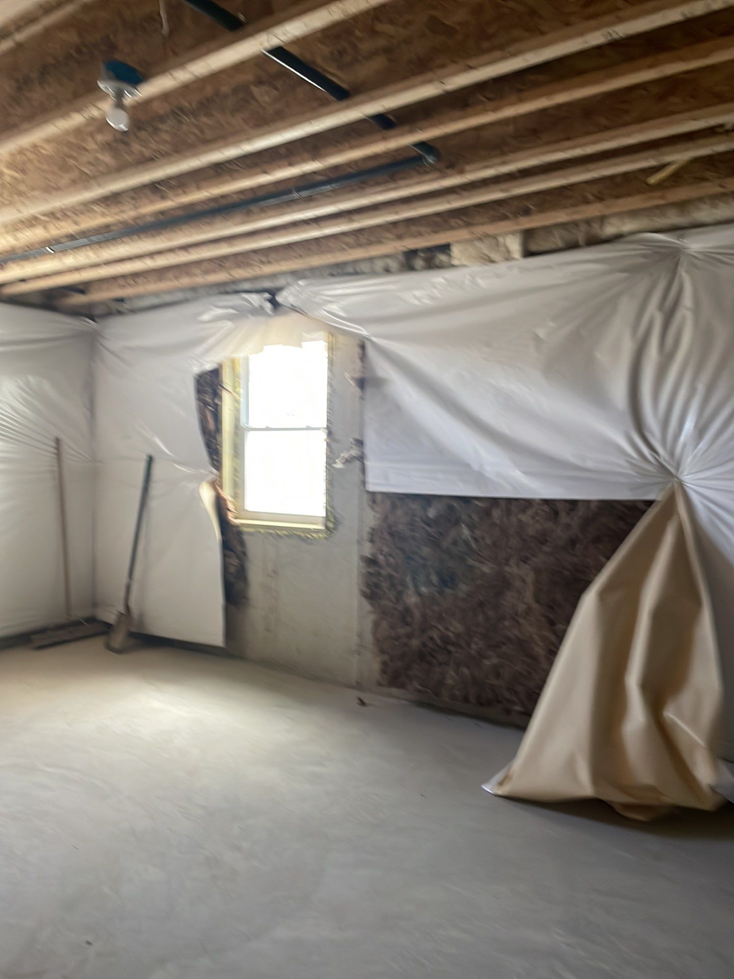 Egress window install, Great Falls, VA by Fairfax Contractors, LLC