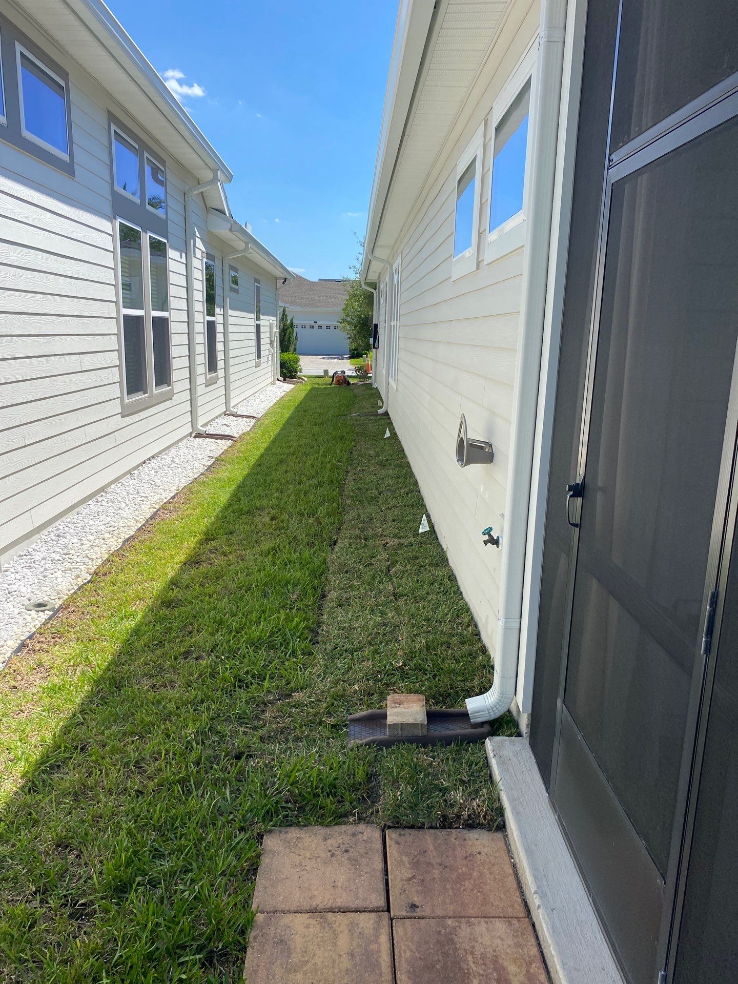 Residential | Clean-up, Sod and Rock Installation by ProGreen Services