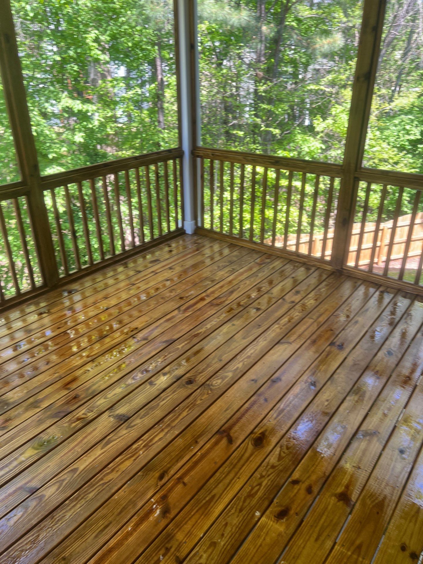 Weathered Deck using Wood Sealant by DuraSeal