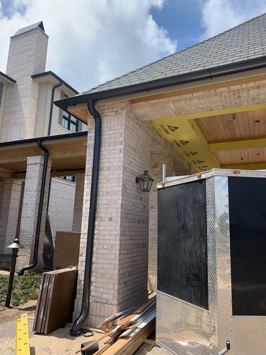 Half-Round Gutters for Coastal Homes in Panama City Beach FL by Gutter Professors