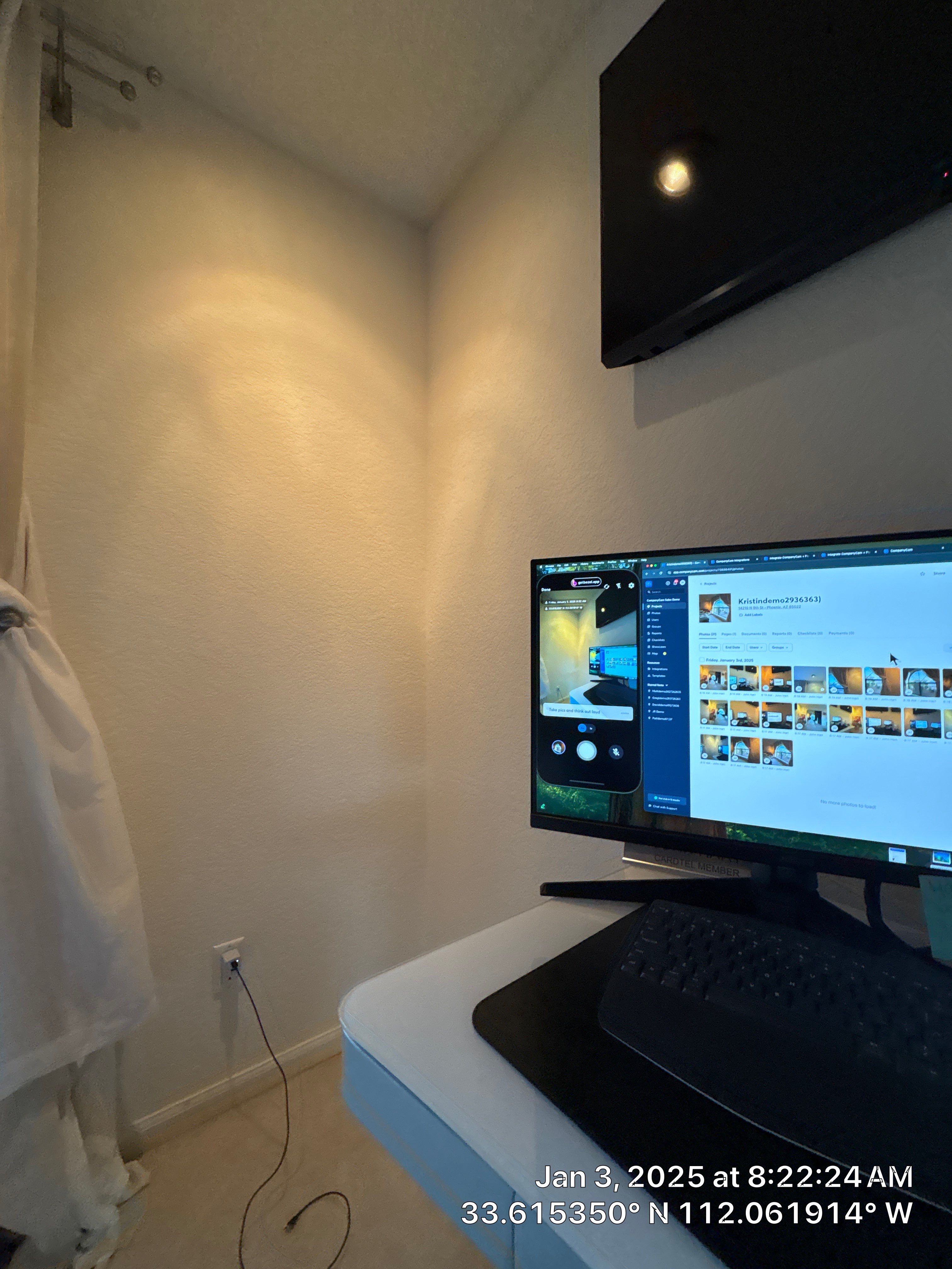Bathroom Addition using everything by CompanyCam Sales Demo