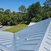 24ga 1.5" Mechanical Seam Mill Finish by Total Roofing System The Metal Roof Experts