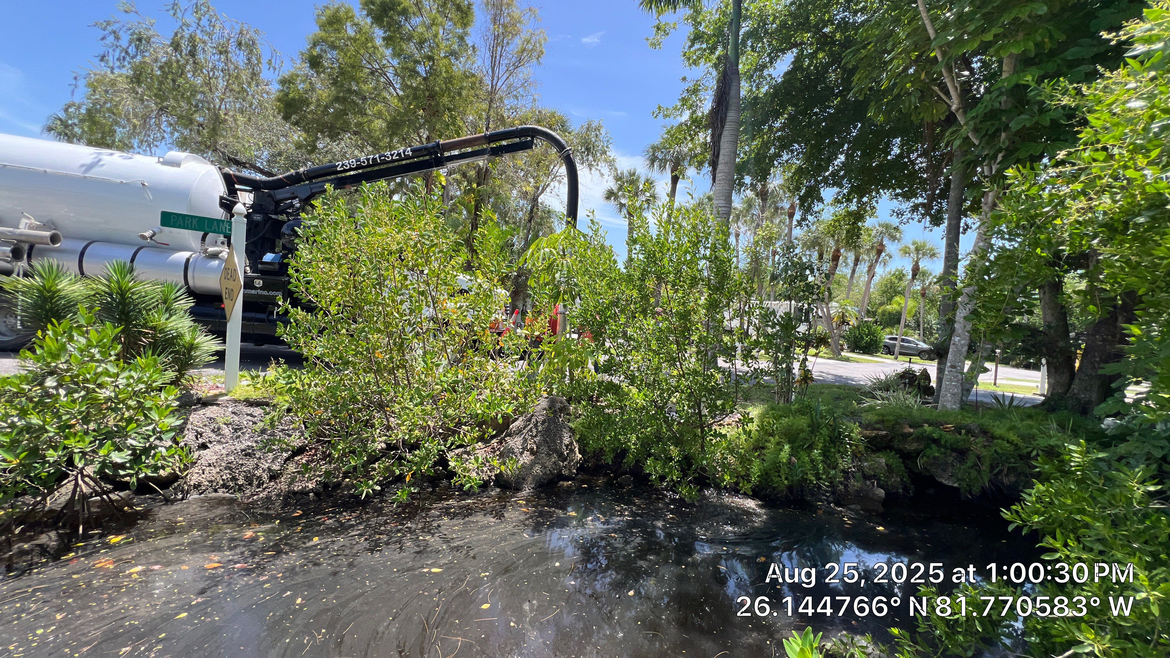 Naples RV Resort Stormwater System Maintenance  by Don Mar, Inc. Storm Water Solutions