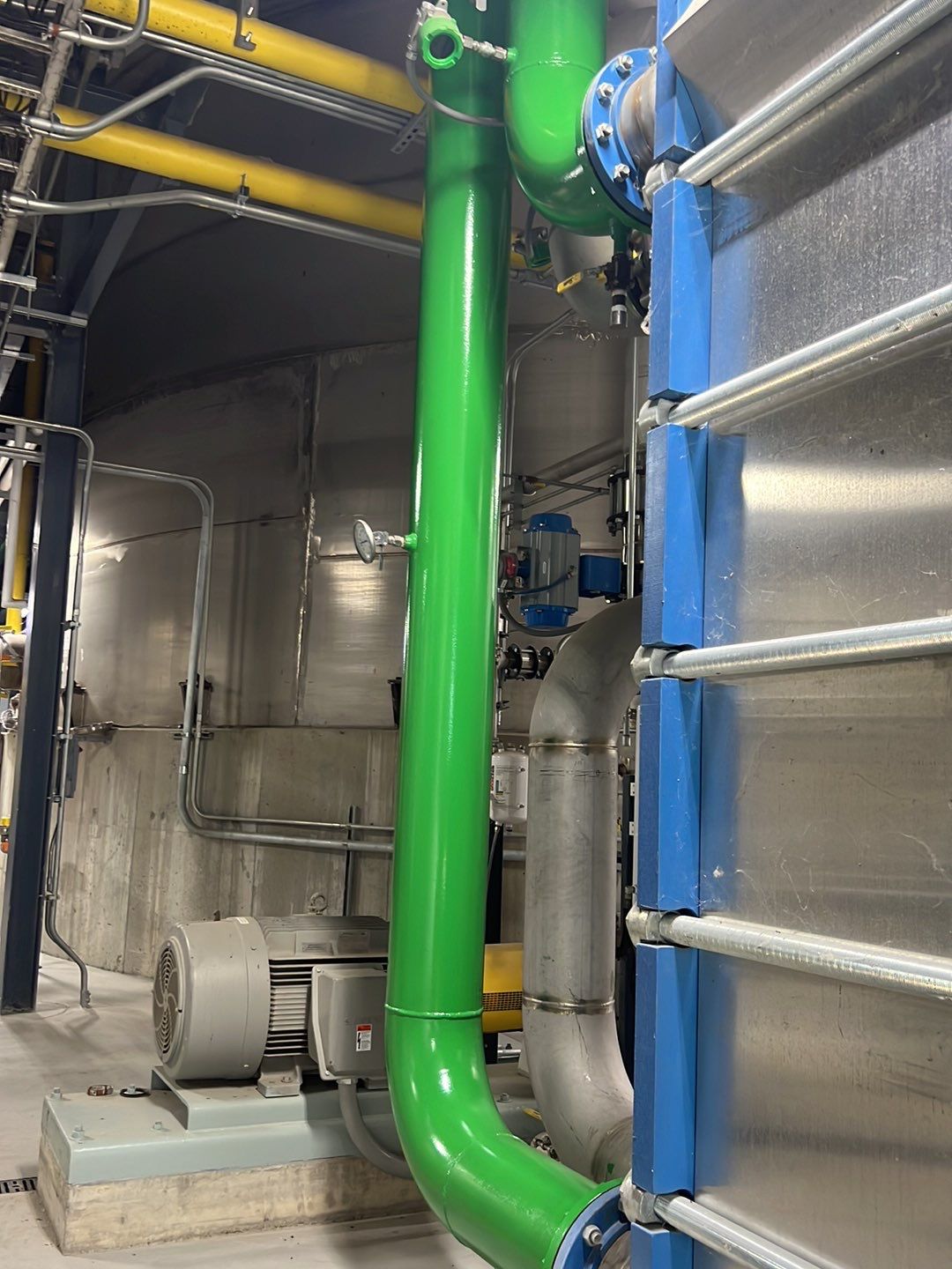 Industrial blasting and repaint  by Cutting edge painting 