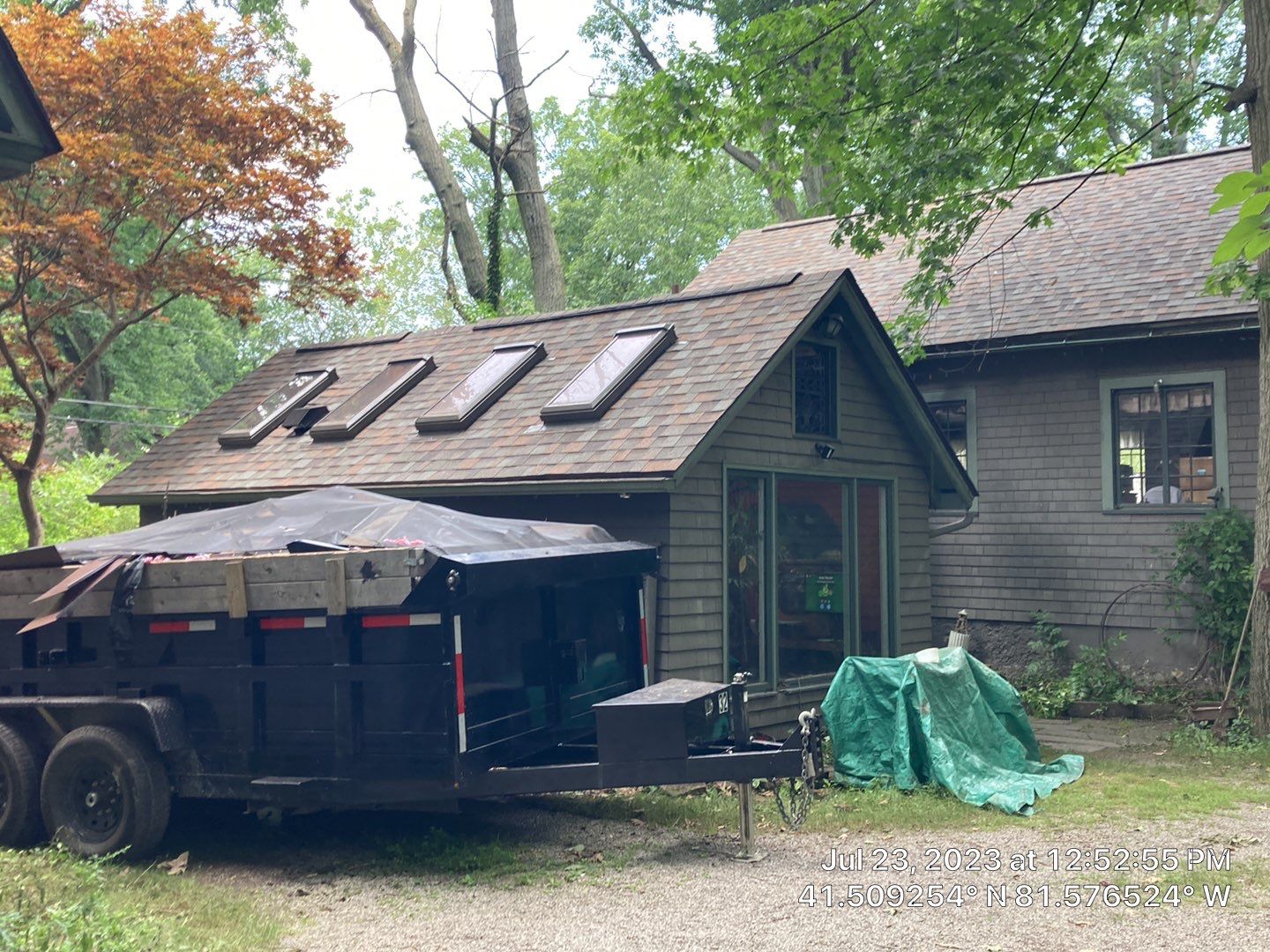 Residential Roof Replacement using Owens Corning Duration Designer, Aged Copper by Absolute Roofing and Construction