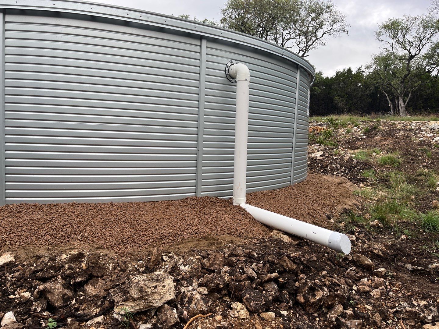 29,000gal tank in Dripping Springs by Cqure Water
