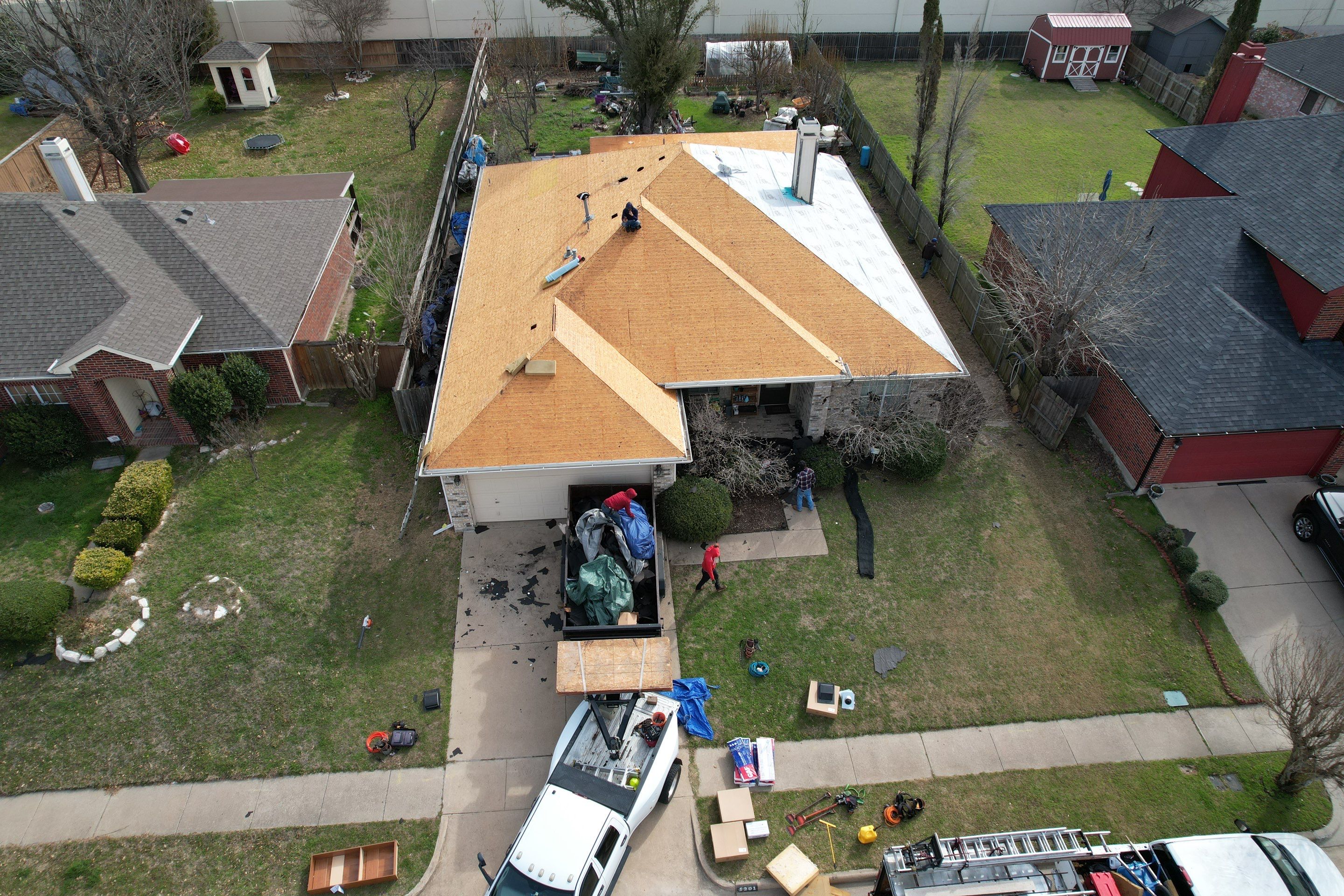 Project in Arlington  by Zeus Exteriors