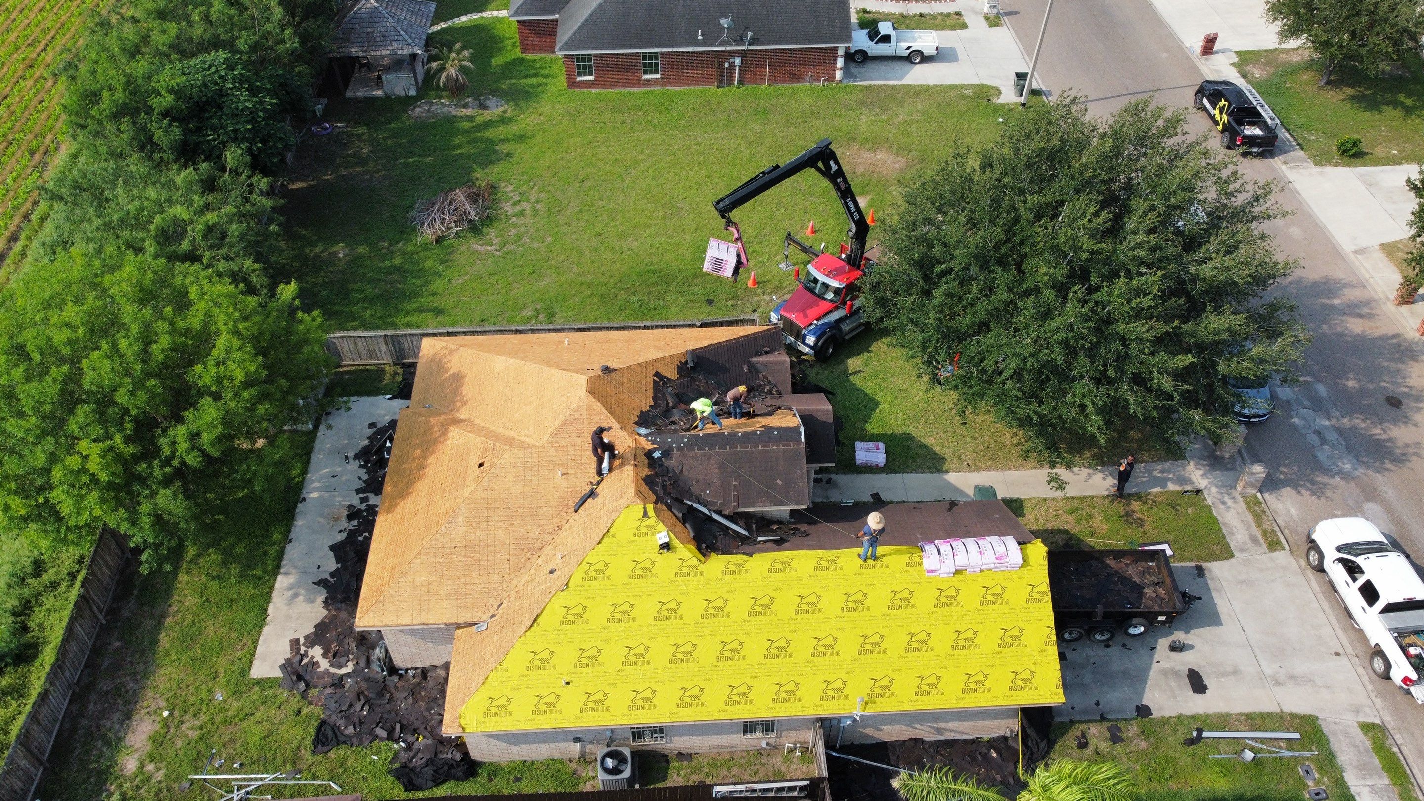Project in San Juan by Bison Roofing  