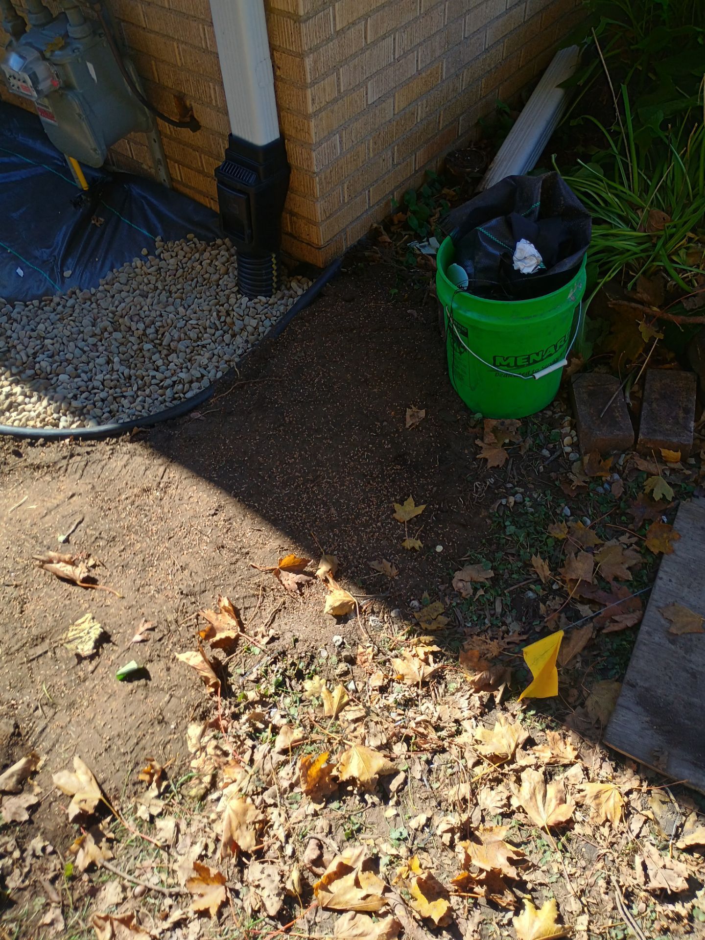 A French Drain for Jeniffer by Waterproofing Northeast