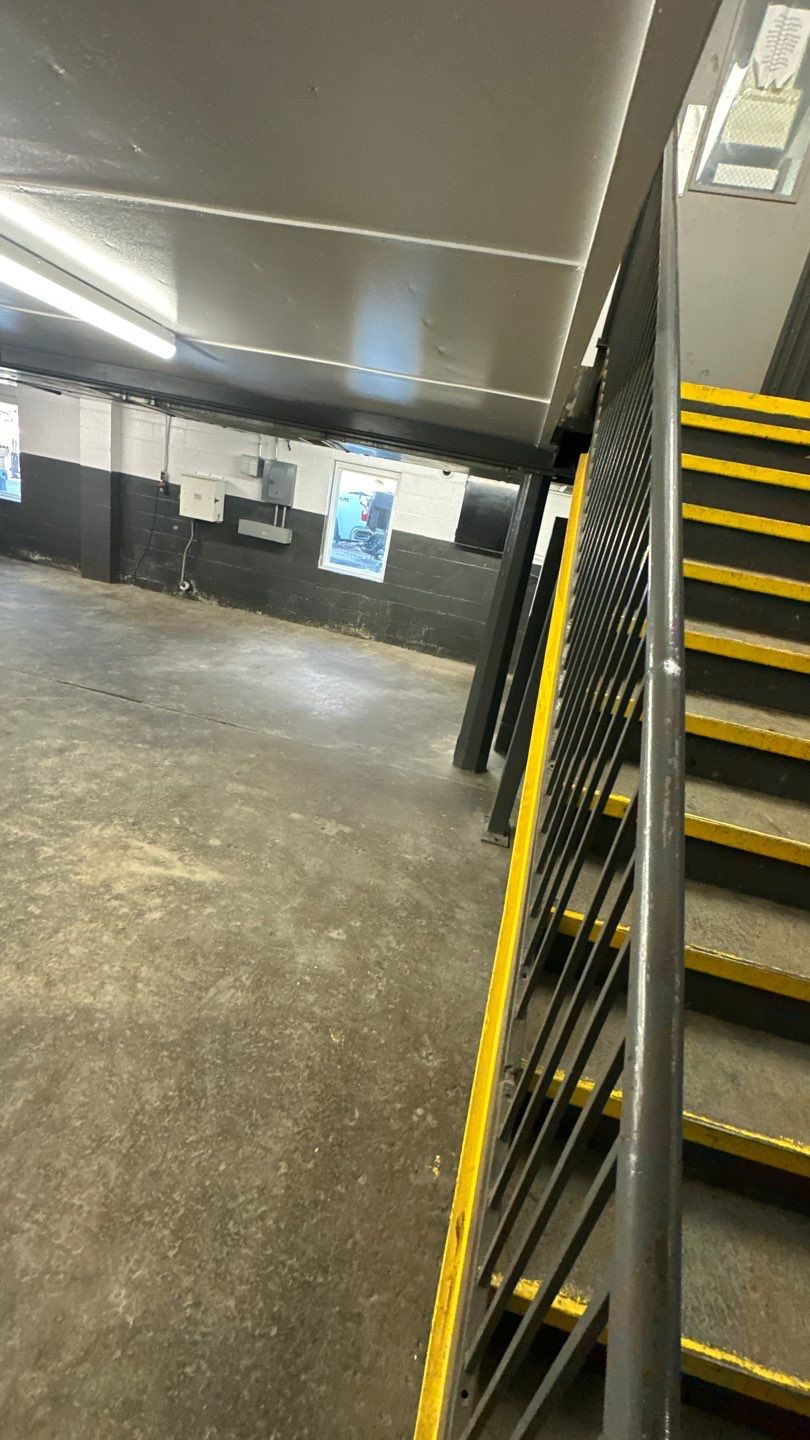 Industrial Grey Grit Project in Mars by Floors in a Day, Inc