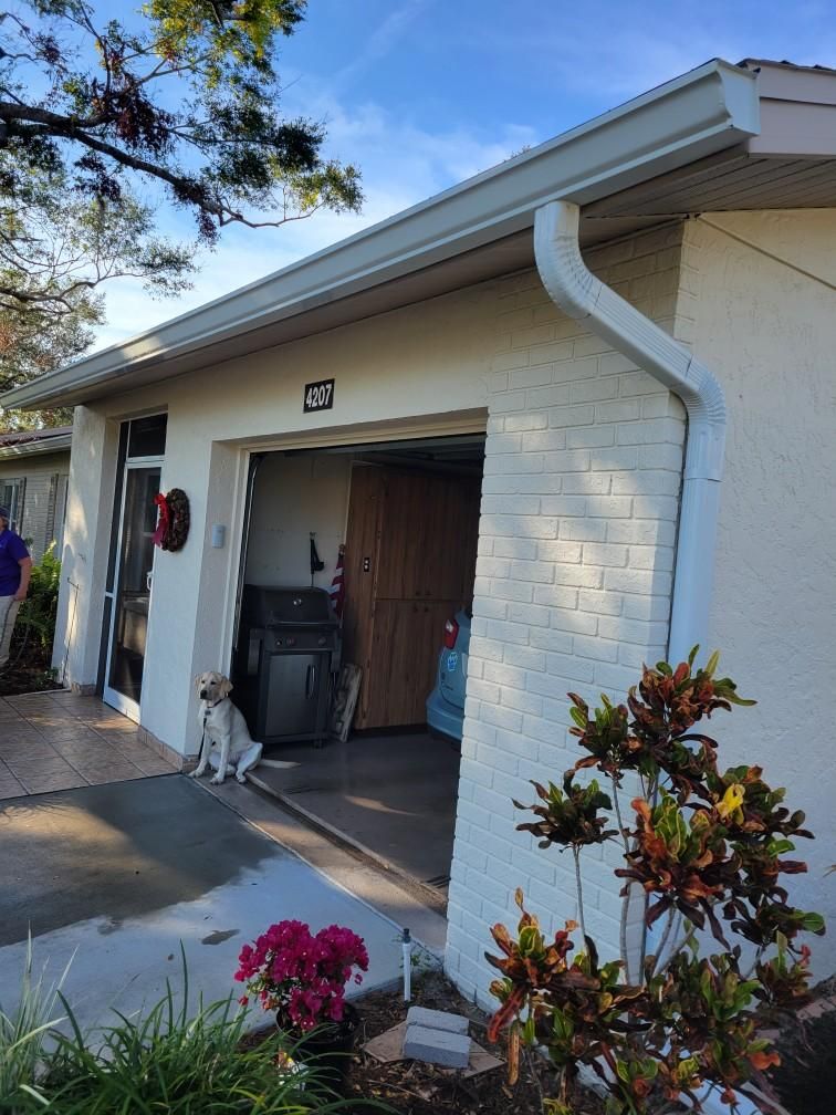 Gutter Guard System Installation in Sarasota FL by Gutter Professors