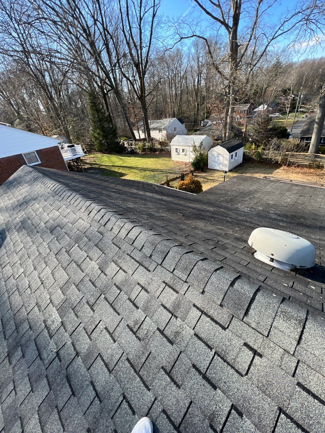 Annandale: CertainTeed Landmark Pro Designer Shingles in Max Def Charcoal Black by RM Banning, Inc.