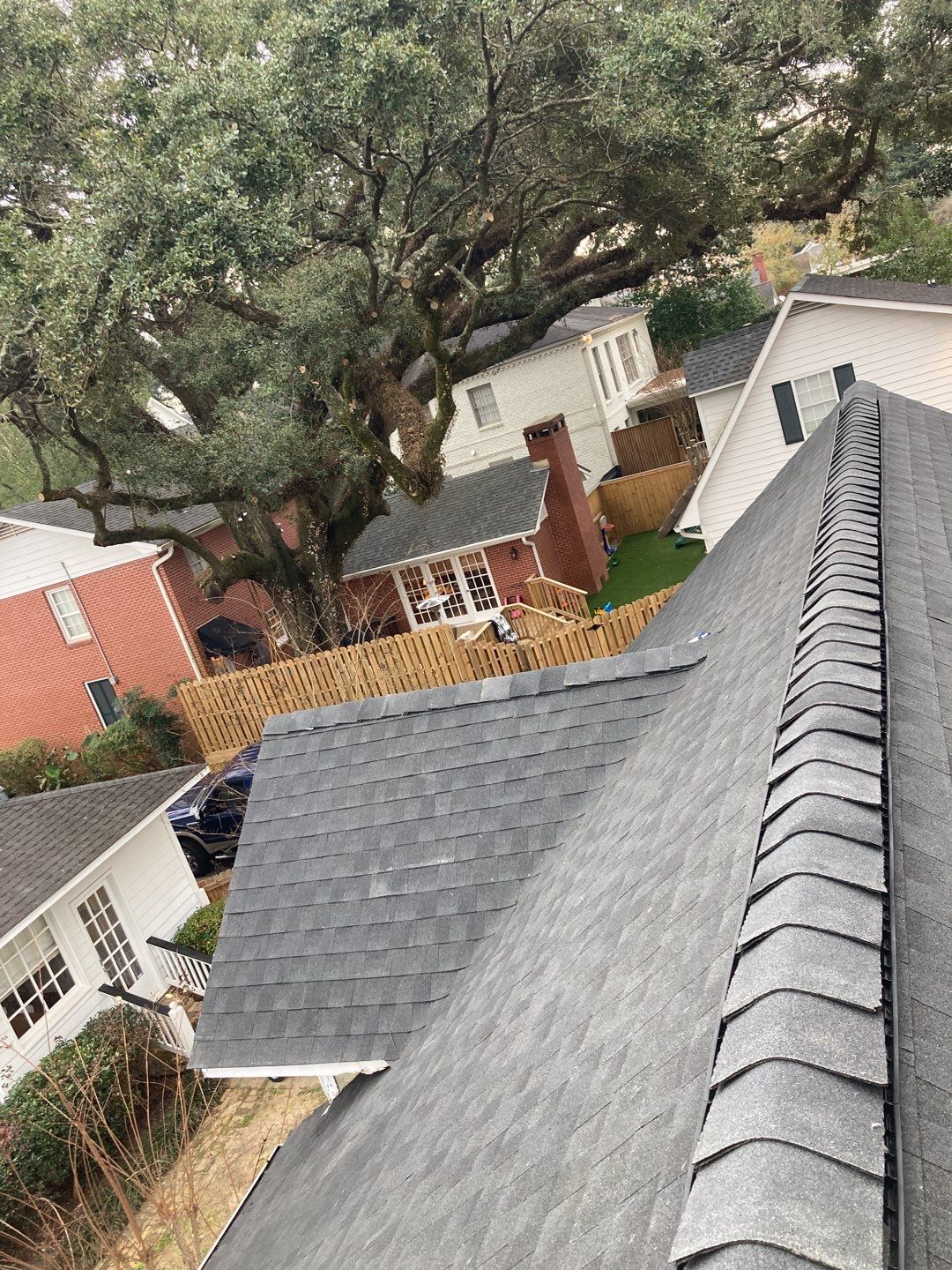 Residential Roofing Installation using Roof Replacement by American Roofing & Construction LLC