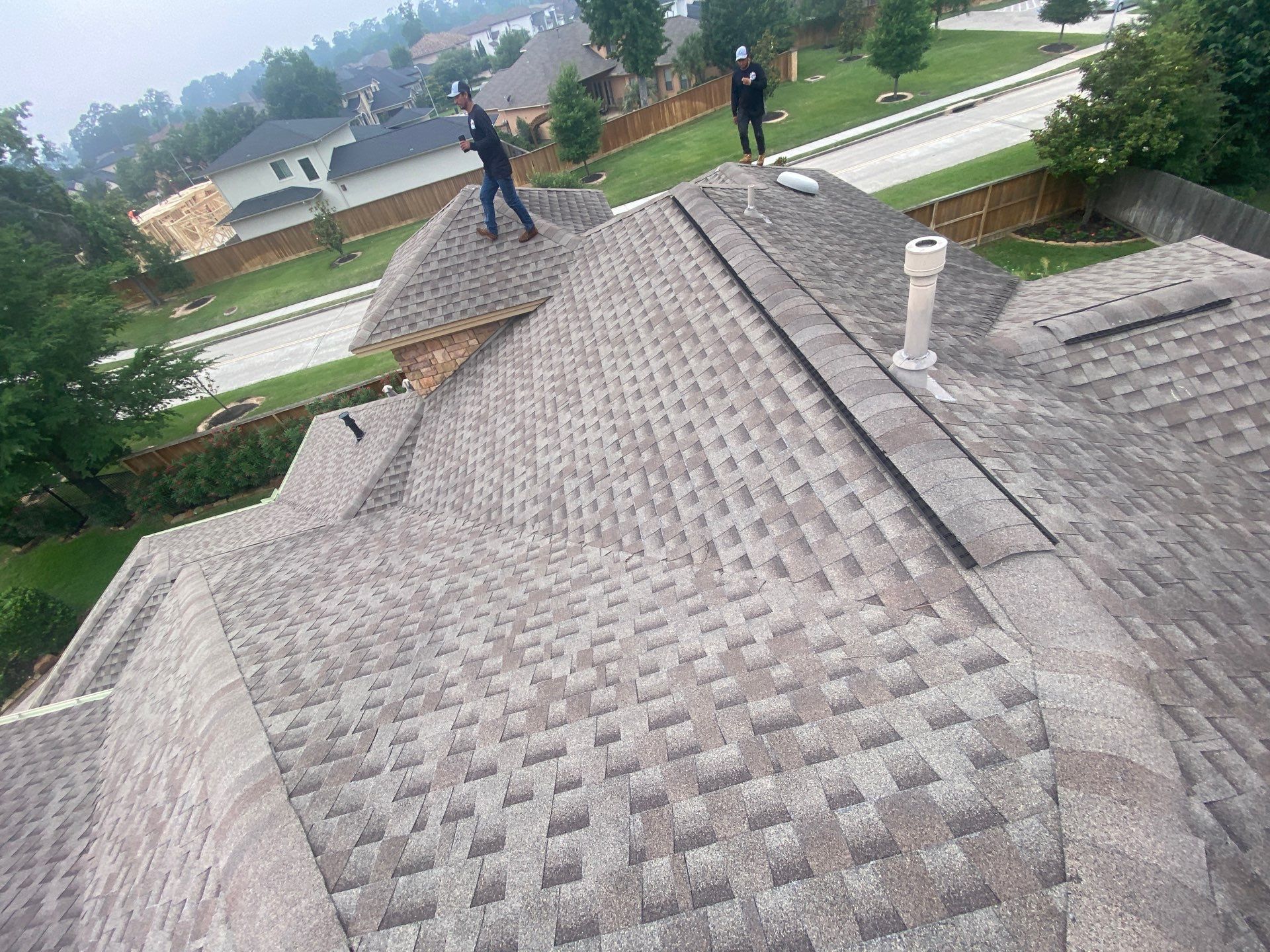 Residential Roofing Repair using Owen's Corning Duration (Lifetime) Shingles by Roof Repair Company