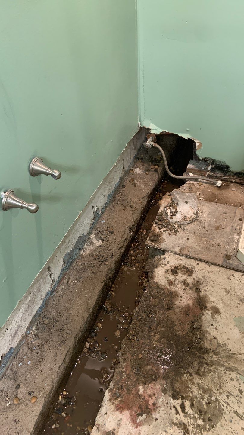 Solving a One-Wall Water Issue in St. Paul by Waterproofing Northeast