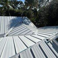 24ga 1.5" Mechanical Seam Solar White