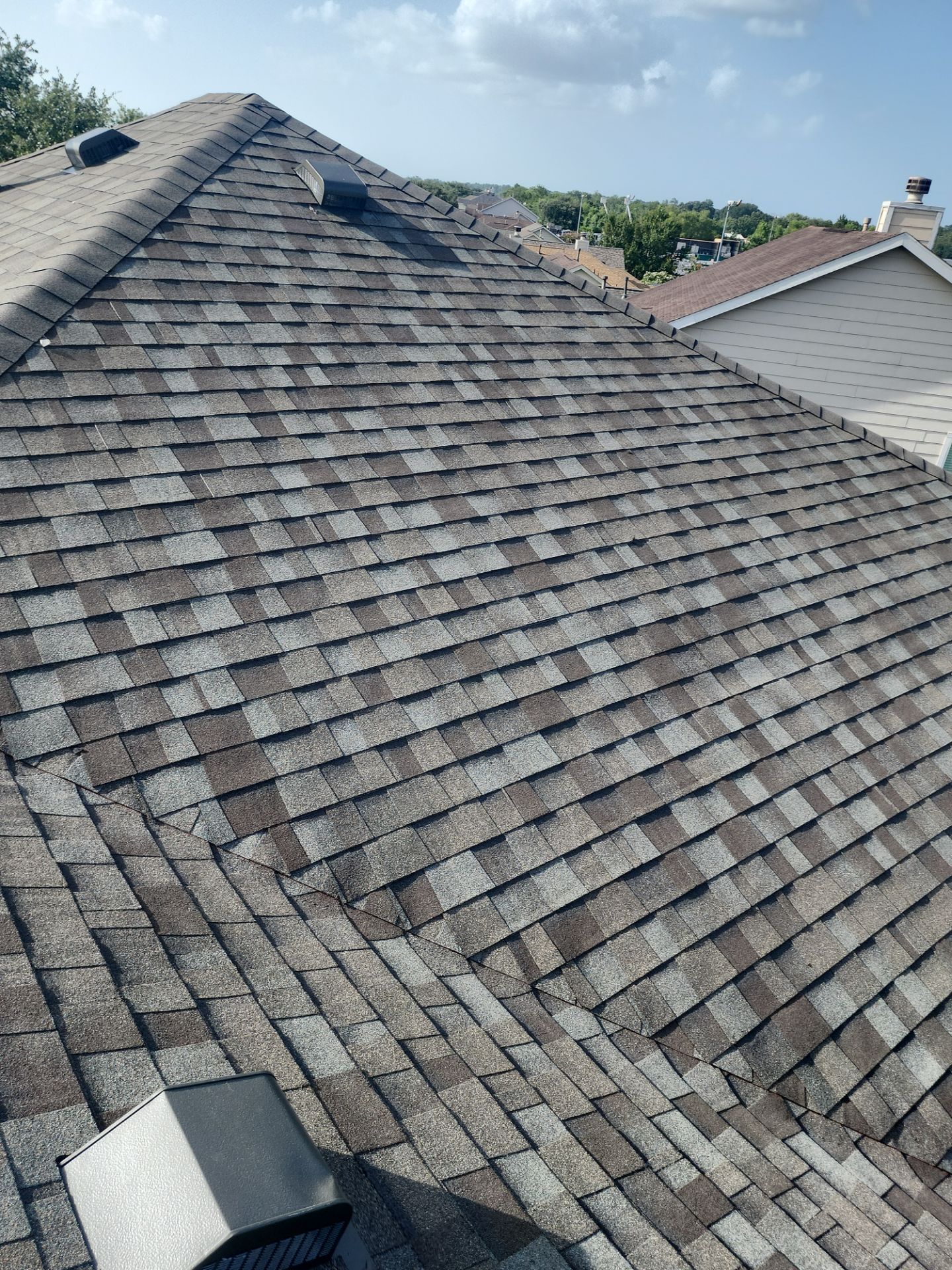 Residential Roofing Repair using Owen's Corning Duration (Lifetime) Shingles by Roof Repair Company