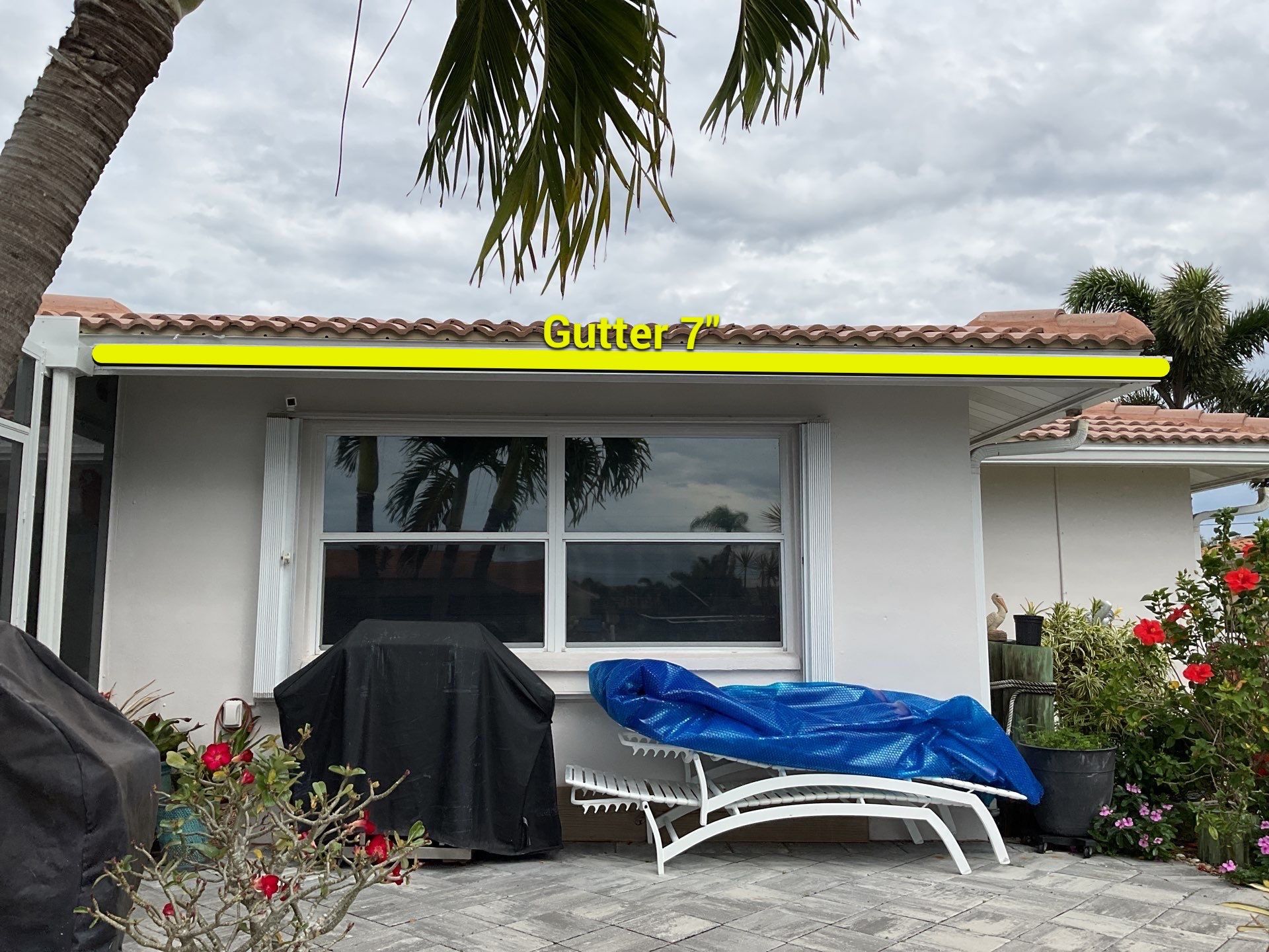 7-Inch Seamless Gutters for Punta Gorda FL by Gutter Professors