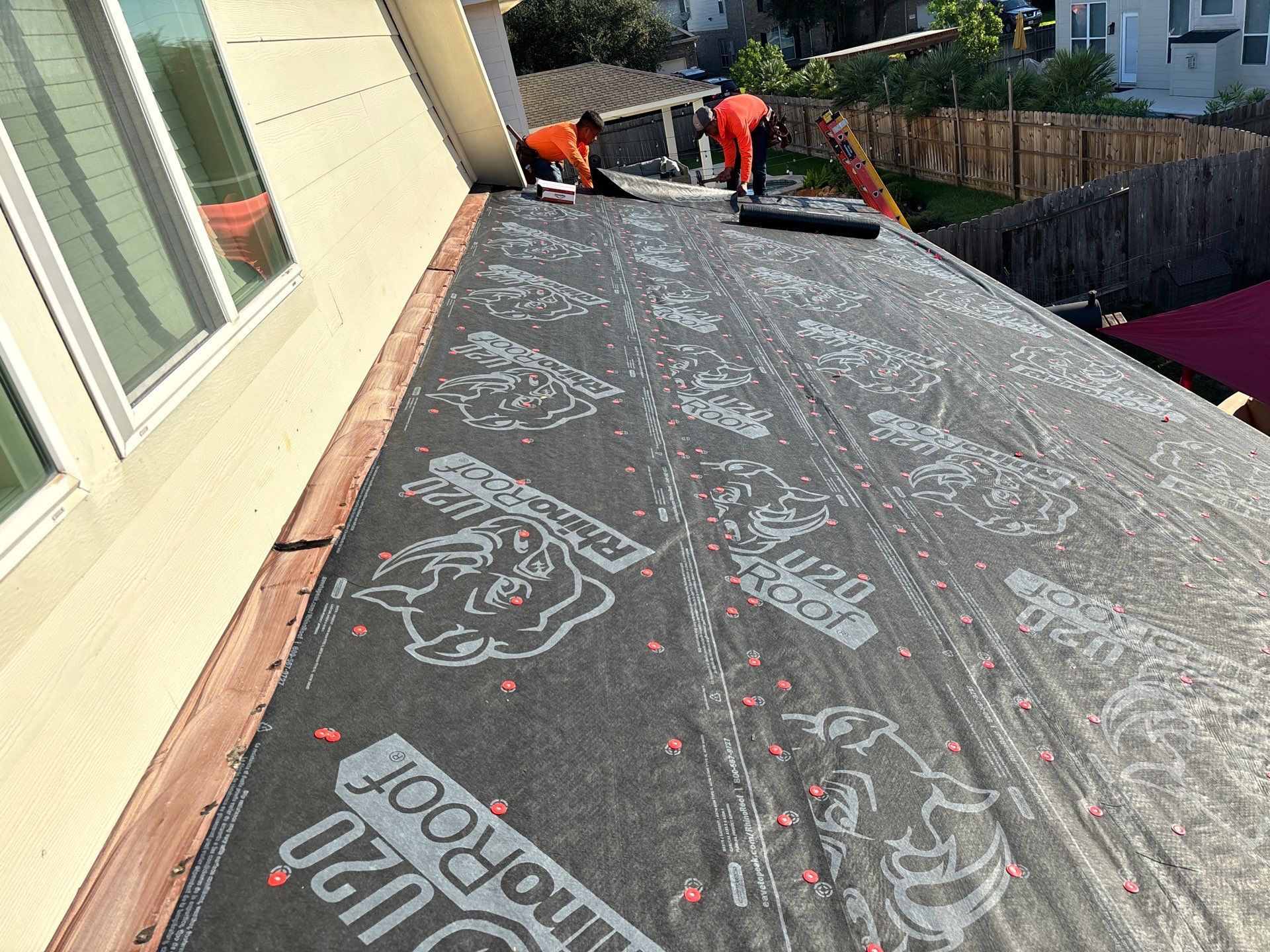 Residential Roofing Installation using Owen's Corning Duration (Lifetime) Shingles by Roof Repair Company