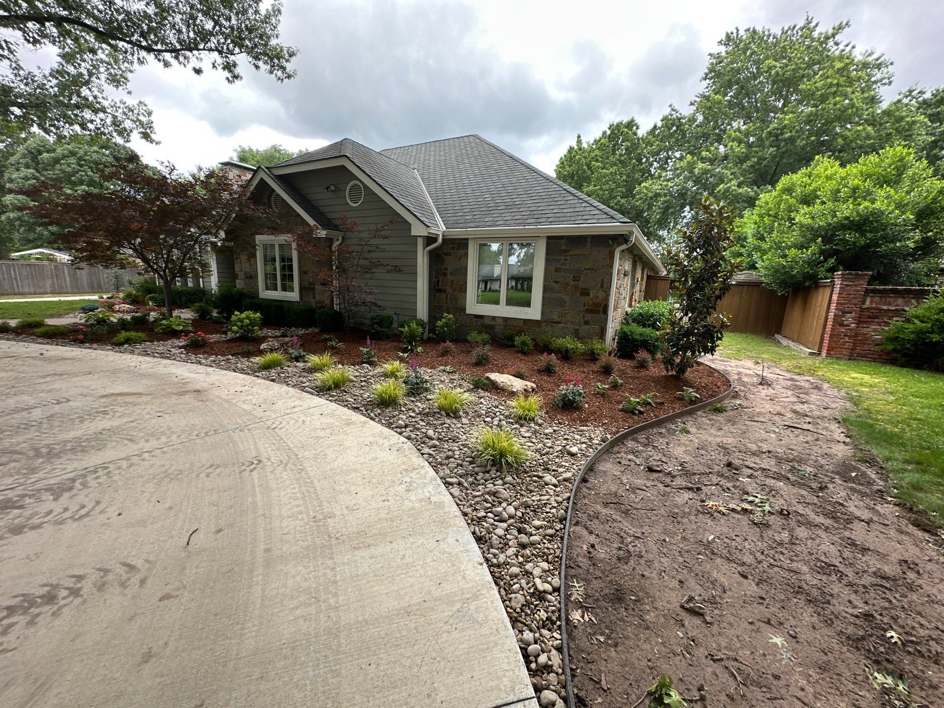 Project in Tulsa by Greenscapes Outdoor