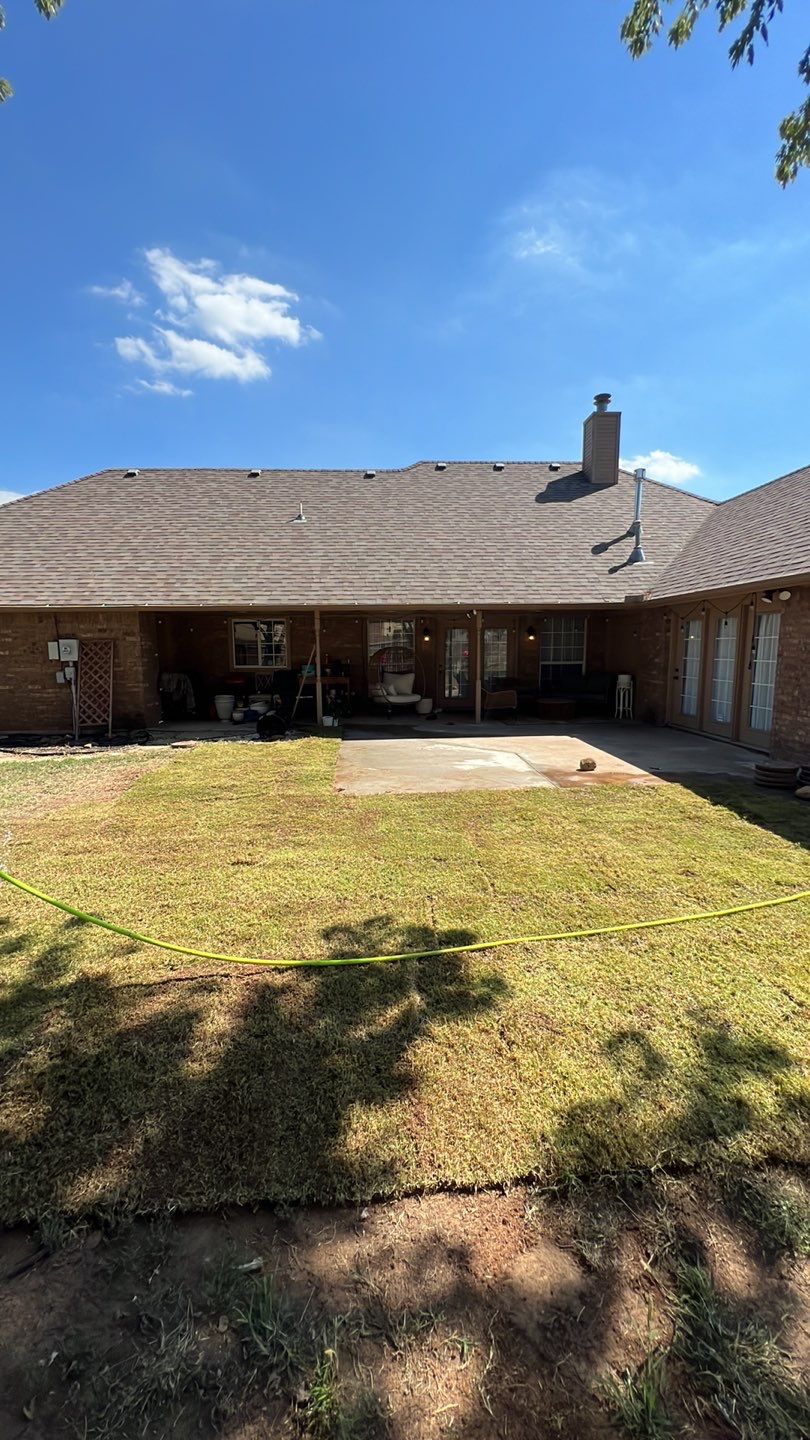 Tree removal , Concrete, Pergola, and sod install  by Clays Services Inc