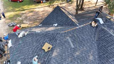 Full Re-Deck & Roof Replacement on Country Home — Cleveland, TX