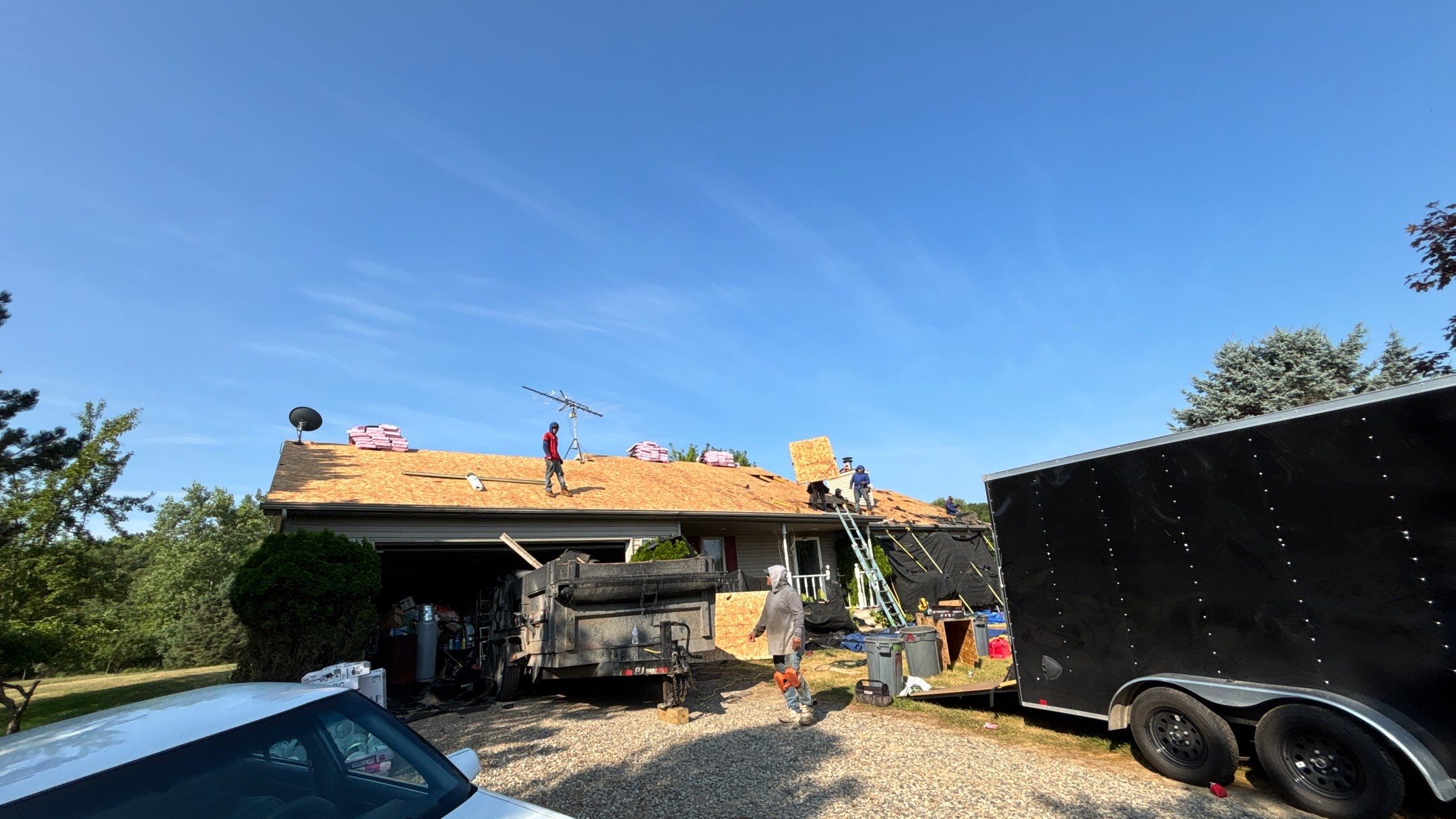 Roof Replacement using Owens Corning Tru Definitions by 180 Contractors