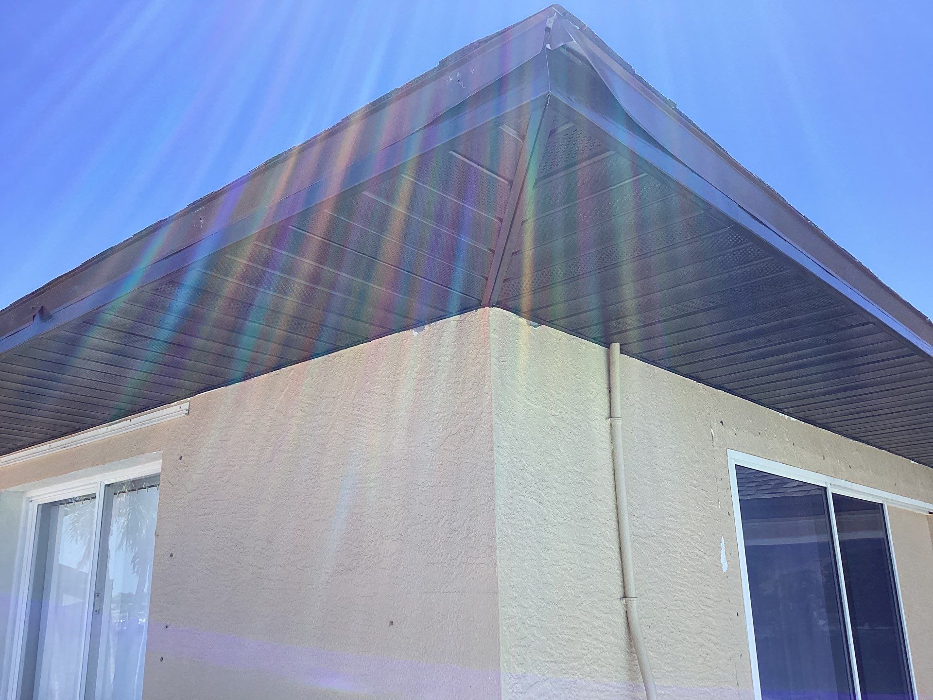 Musket Brown Gutter Installation and Soffit Fascia in Cape Coral FL by Gutter Professors