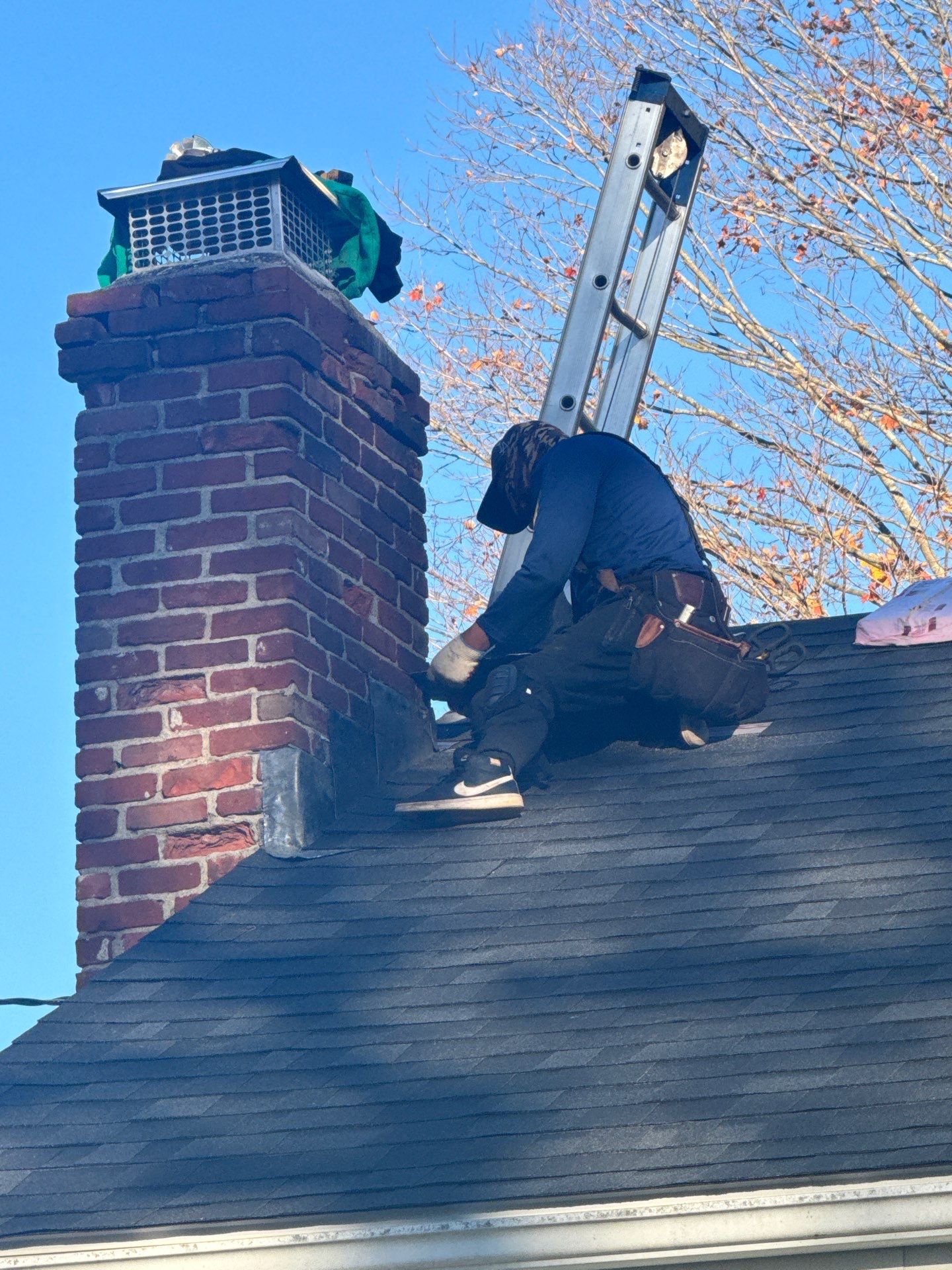 Full Roofing, Chimney, and Gutter Renovation | Woburn, MA by Mighty Dog Roofing of Greater Middlesex County