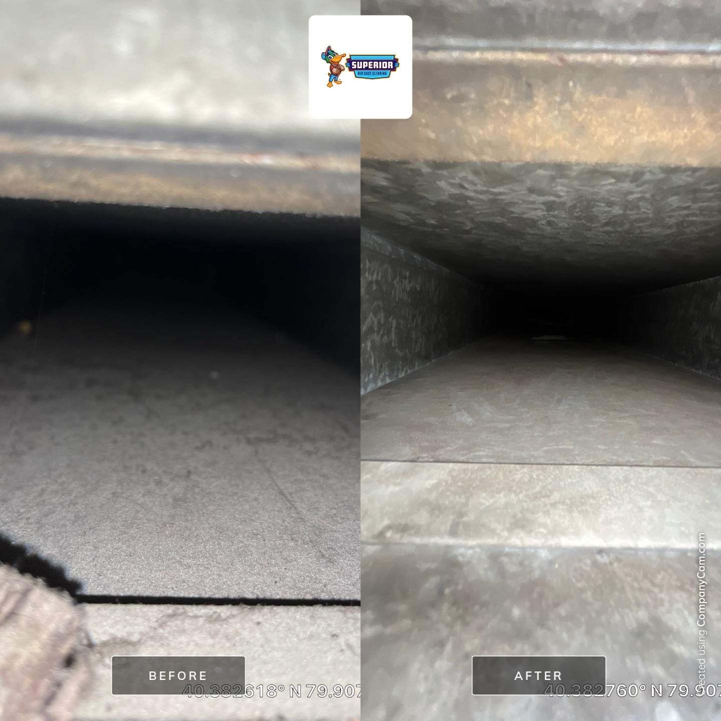 Air Duct Cleaning With a Vacuum Truck in Homestead, PA by Superior Air Duct Cleaning