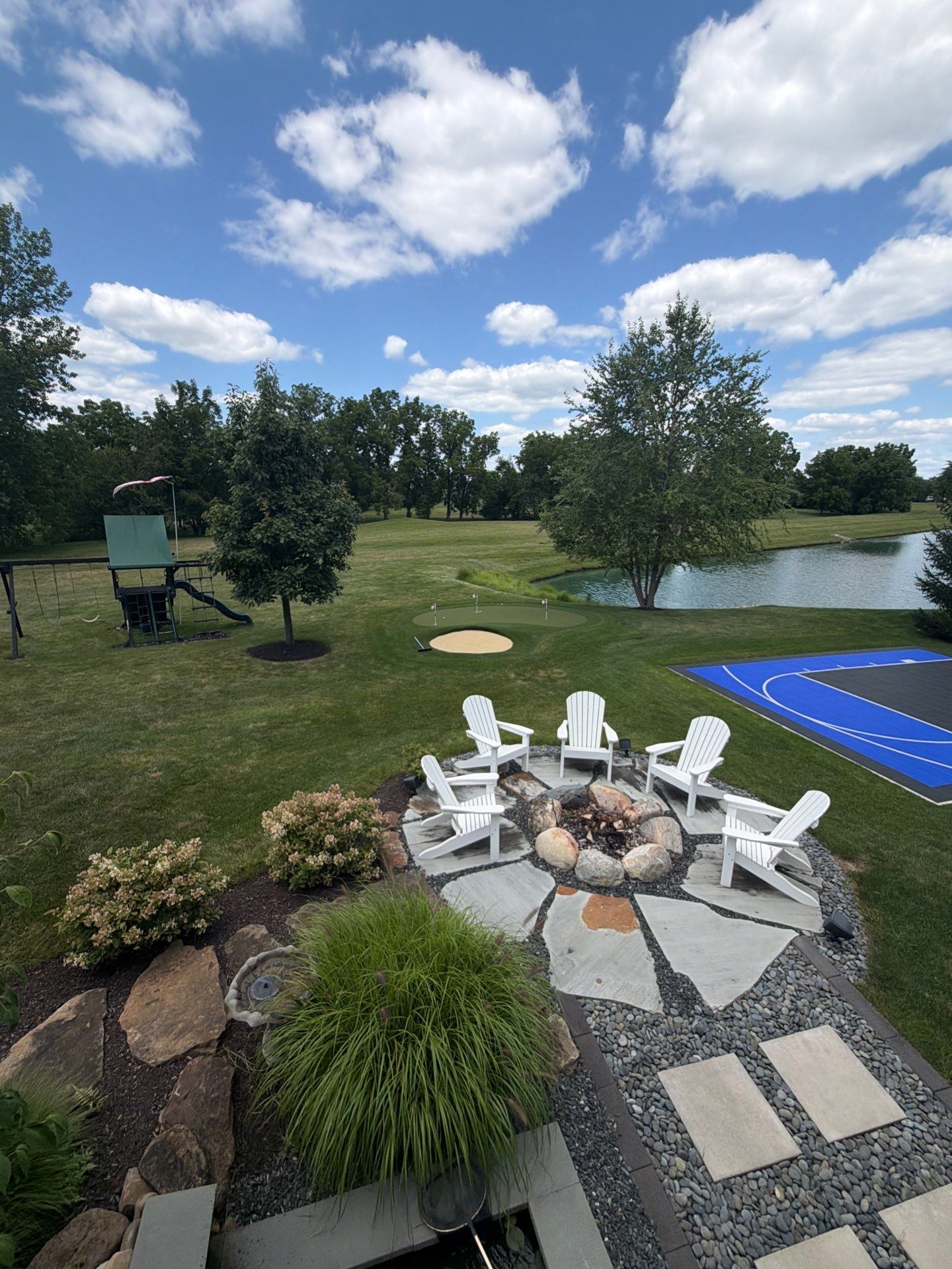 Sand Trap & Putting Green in Noblesville, IN by ForeverLawn NEIN/INDY
