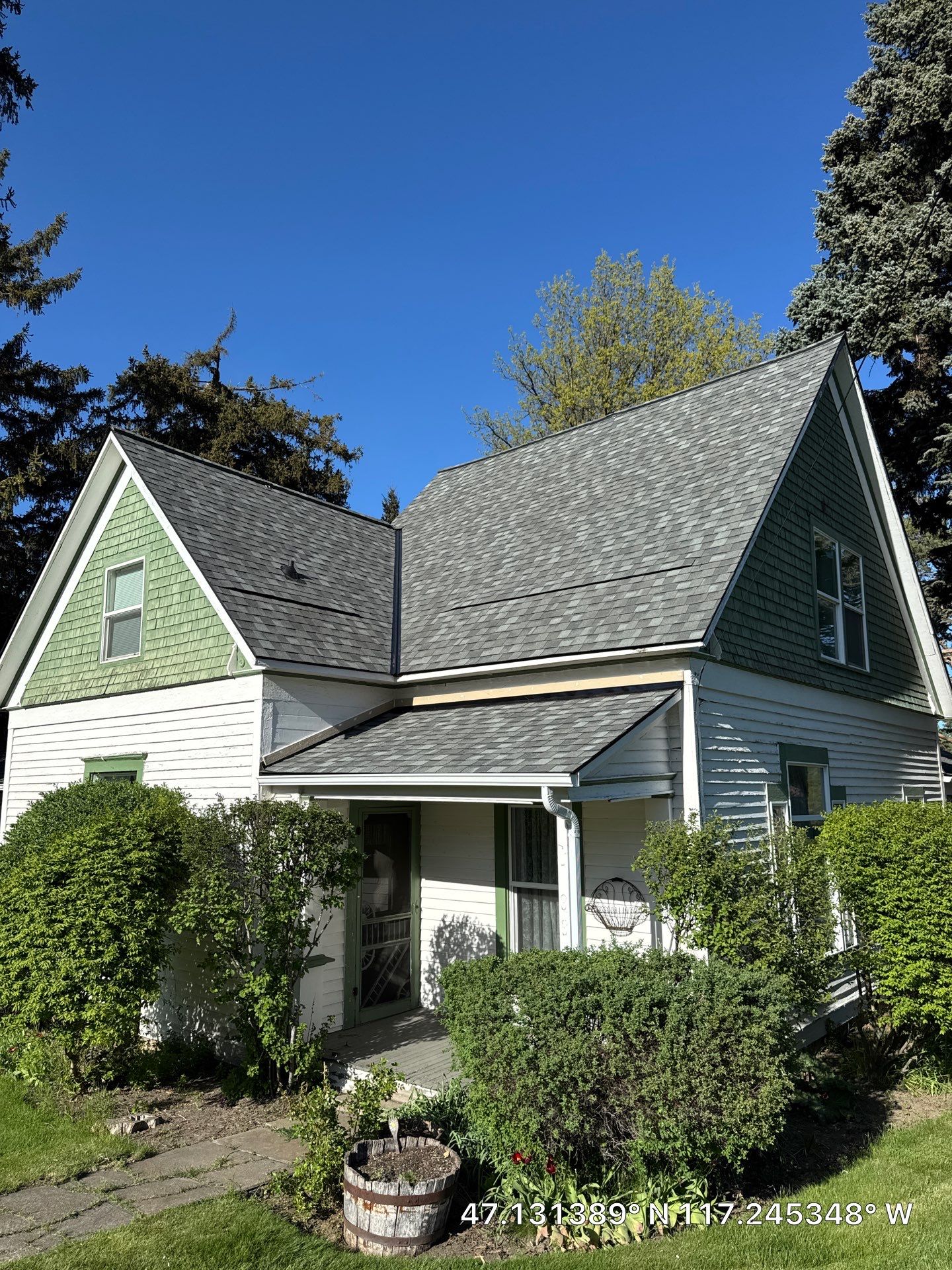 Architectural Shingle Roof Replacement and Ventilation Upgrade in N 3rd St Oakesdale, WA by Alpine Roofing