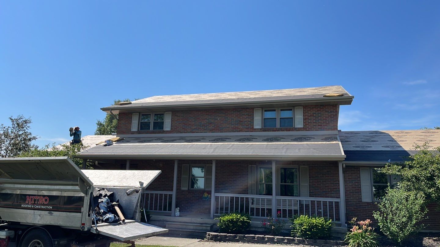 Residential Roofing Installation using GAF Timberline HDZ Weathered Wood by Nitro Roofing and Construction