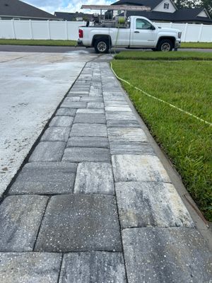 Pavers using Concrete Sealant