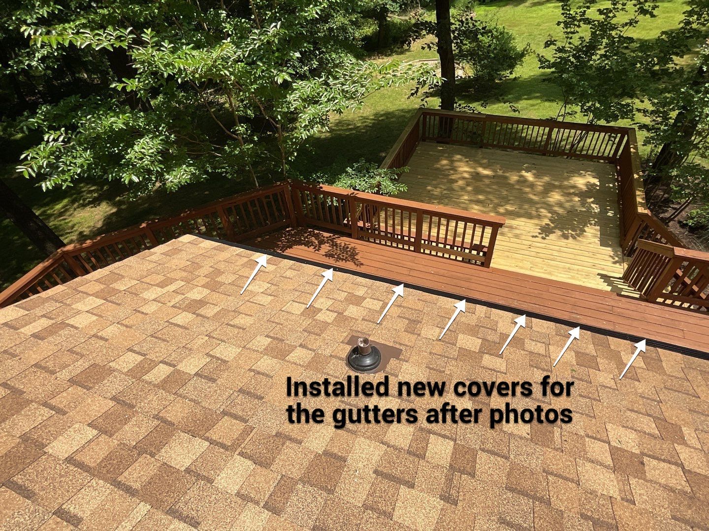 Raindrop Gutter Covers by Alpha Design Services