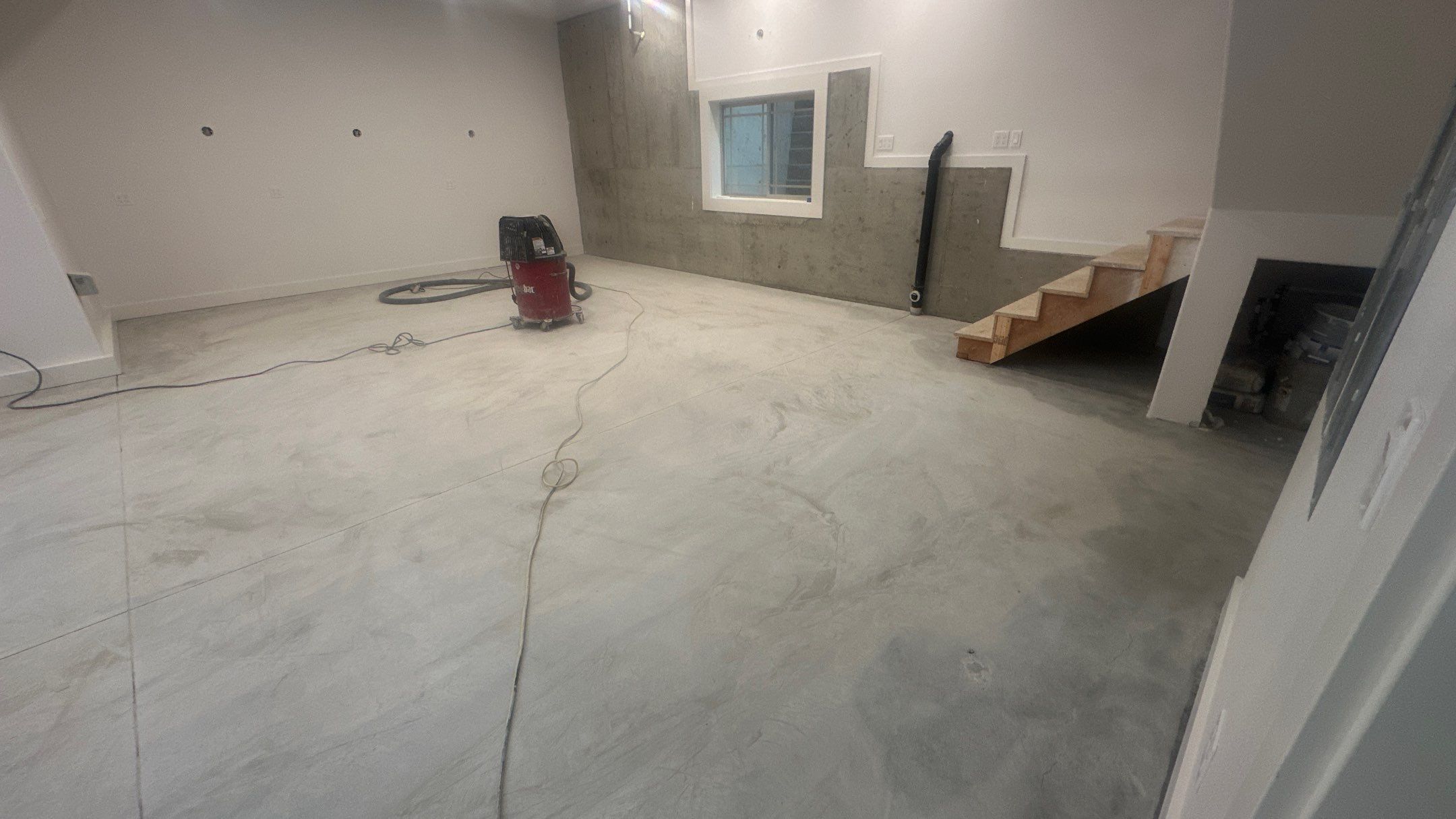 Garage Transformation using Claystone Hybrid by Croc Coatings, LLC