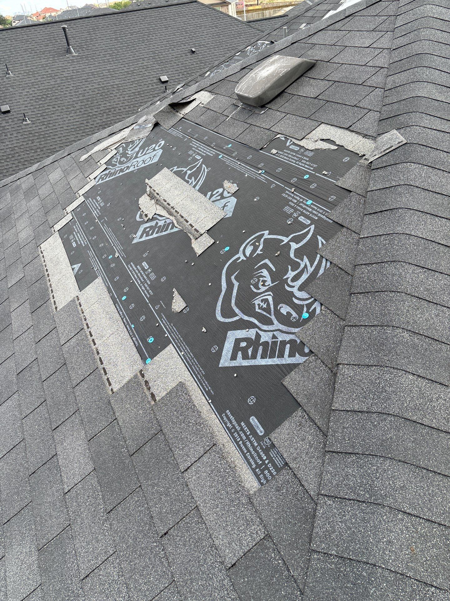 Residential Roofing Repair using Owen's Corning Duration (Lifetime) Shingles by Roof Repair Company