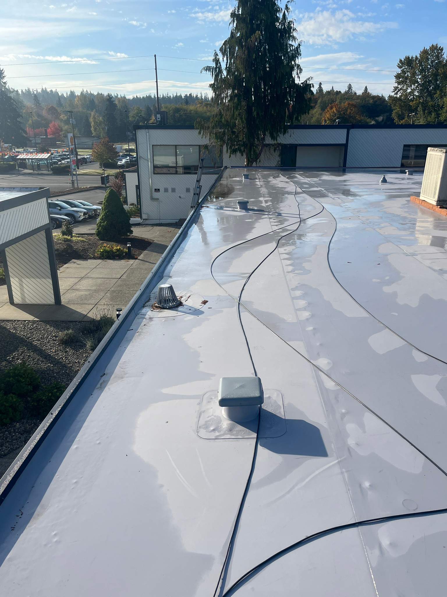 Commercial Roof Replacement in Port Orchard, WA by Hanley Construction
