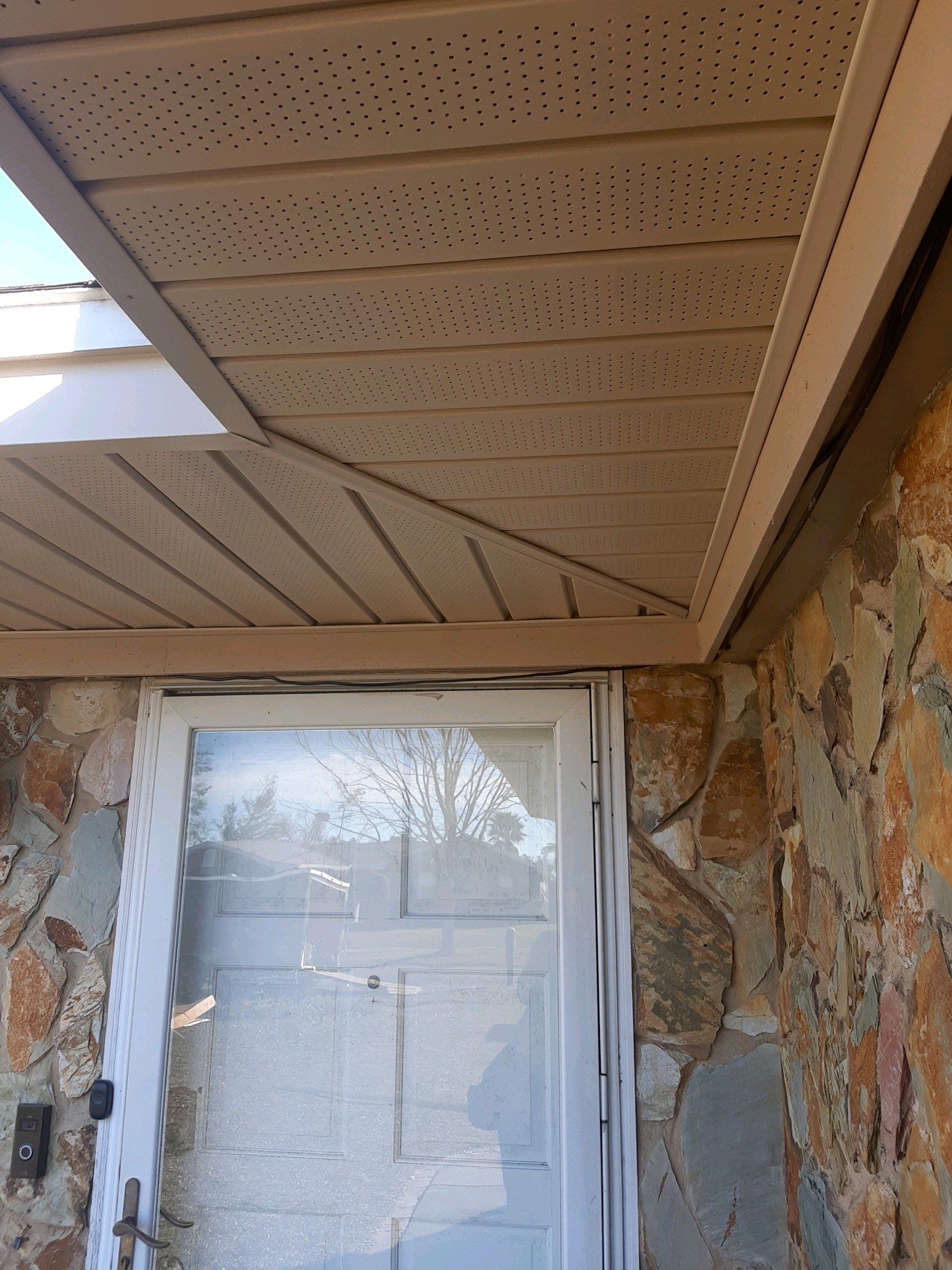Soffit and Fascia Installation Using Vinyl Soffit by Gutter Professors