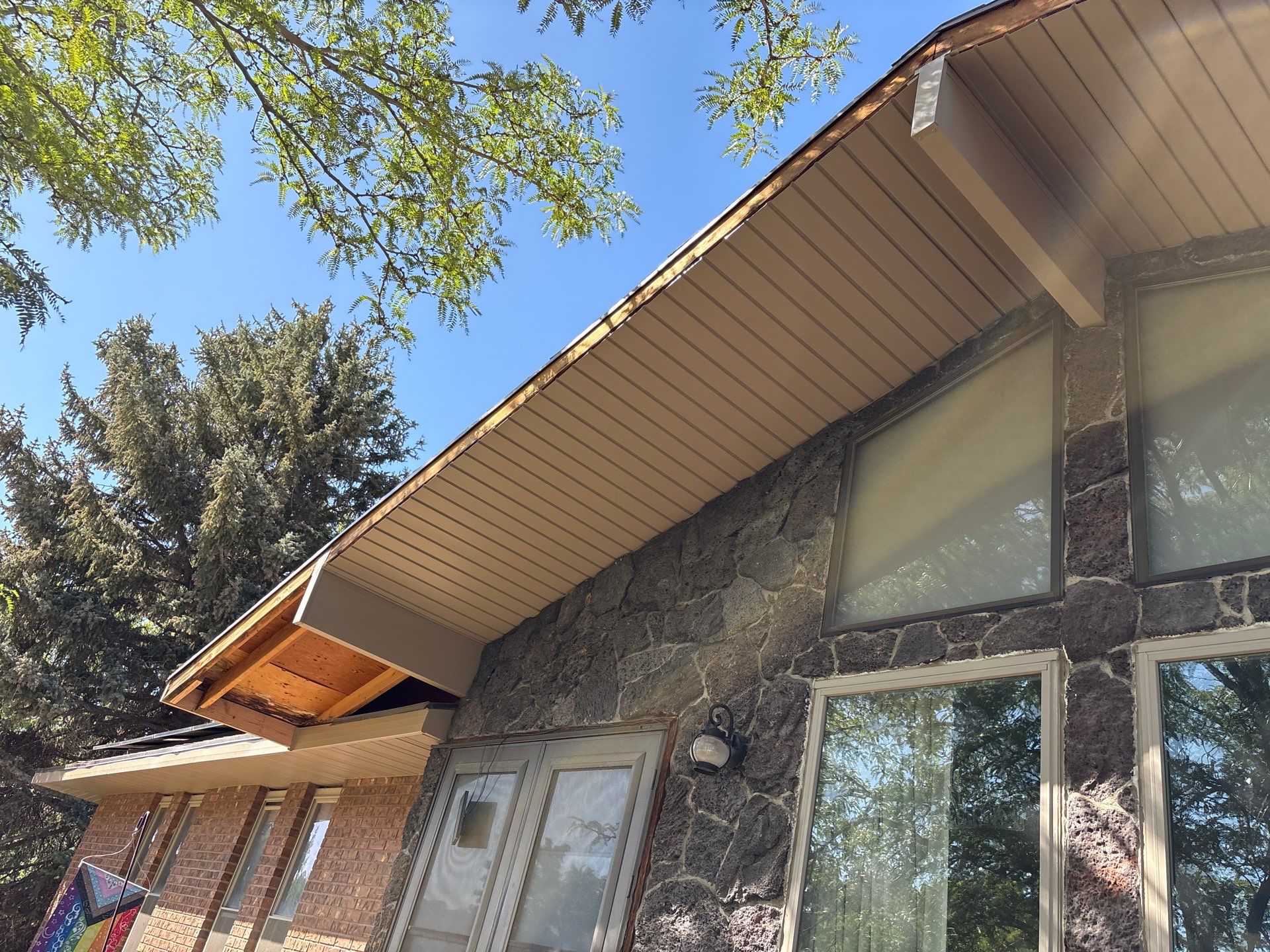Project in South Weber by Emerald Gotcha Gutters 