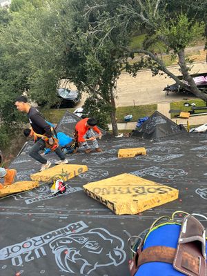 Residential Roofing Installation using Owen's Corning Duration (Lifetime) Shingles