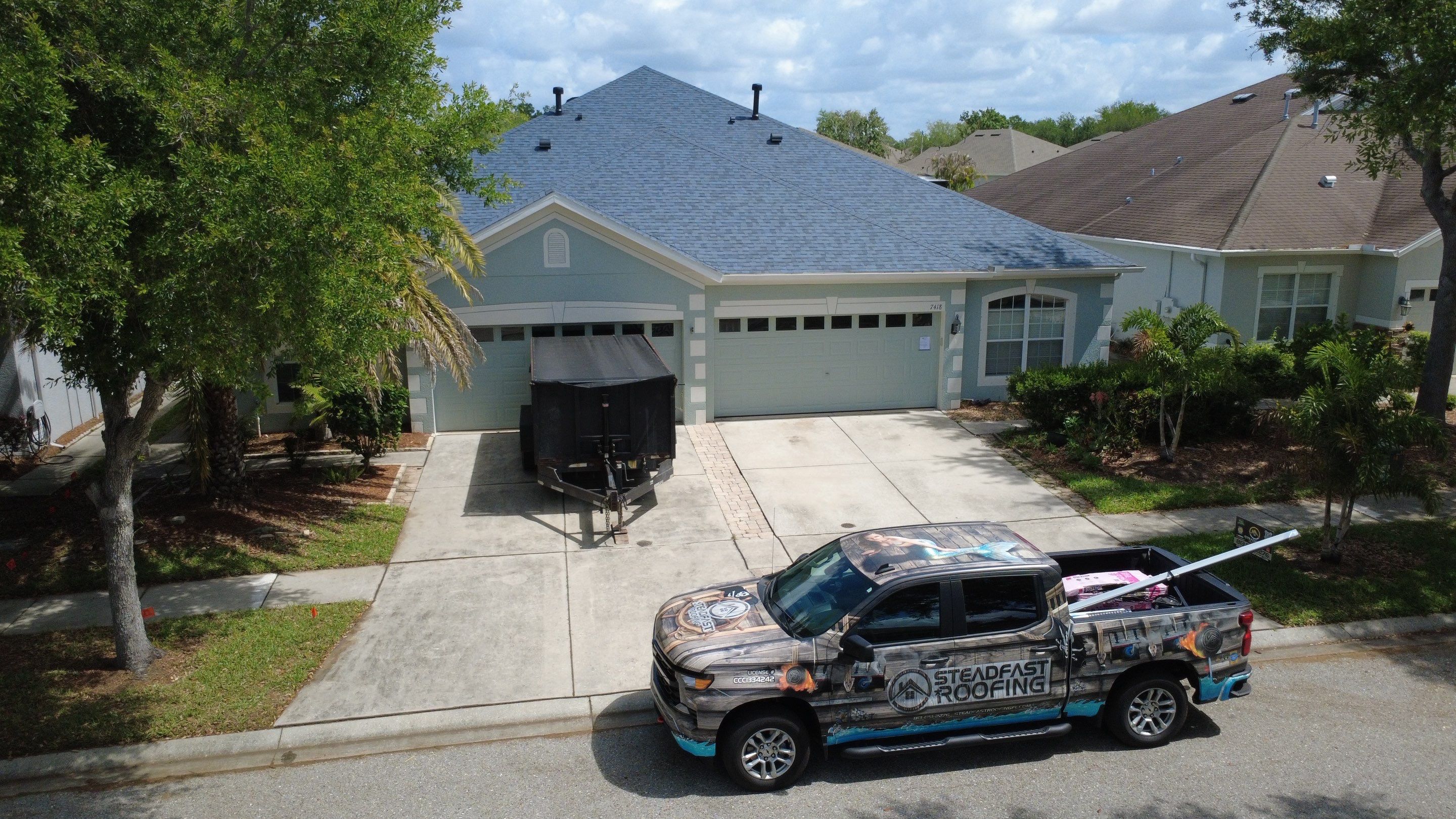 Roof Replacement in Apollo Beach, FL by Steadfast Roofing