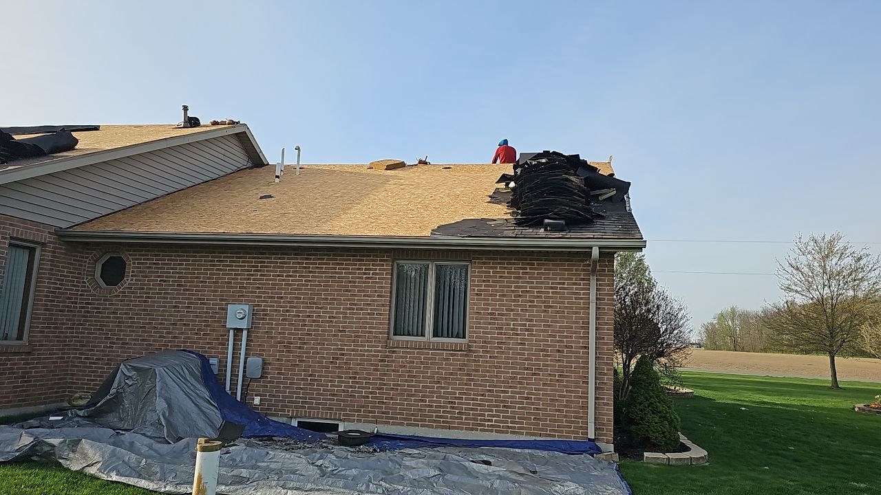 Residential Roofing Installation using GAF Timberline HDZ Mission Brown by Nitro Roofing and Construction
