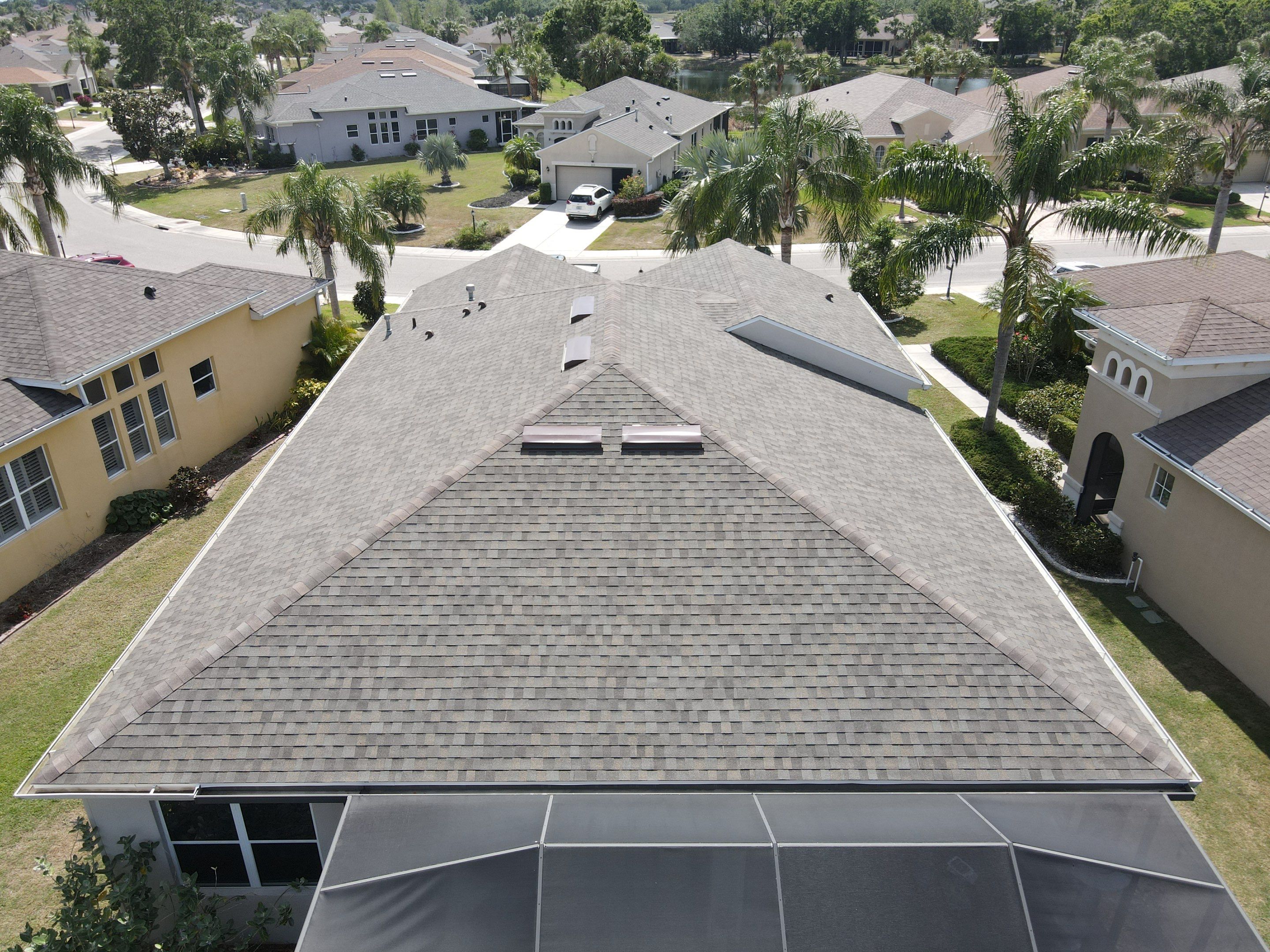 Roof replacement in Sun City Center, FL. by Steadfast Roofing 