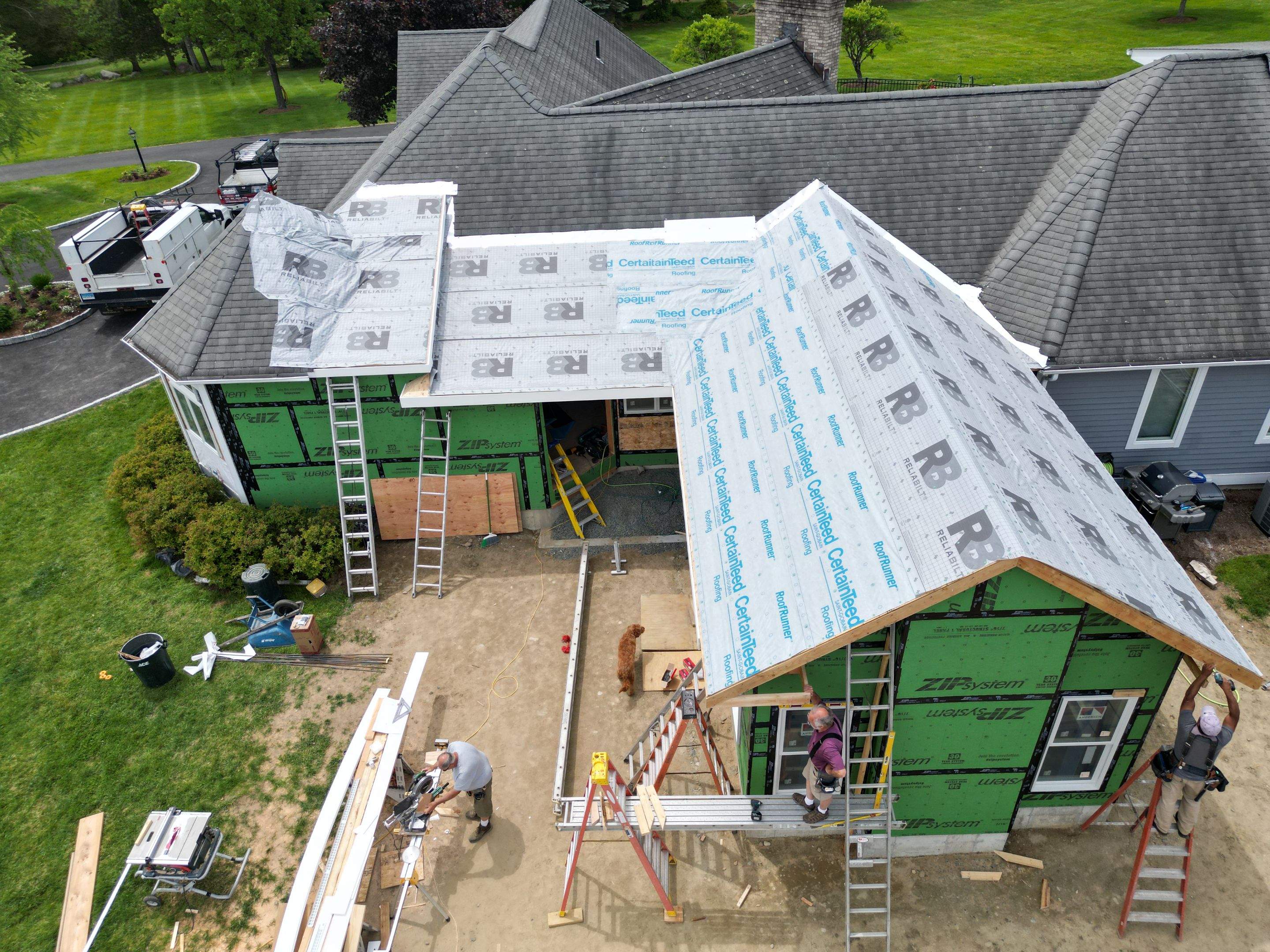 Full Roof Replacement by Lecla Home Improvements and Roofing INC