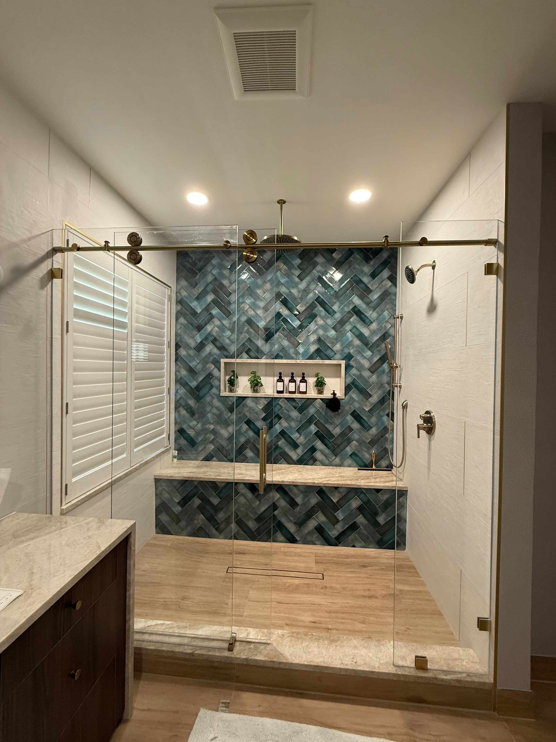 Master Bathroom, Main Floors & Powder Room - Delray Beach by Hevi Tile
