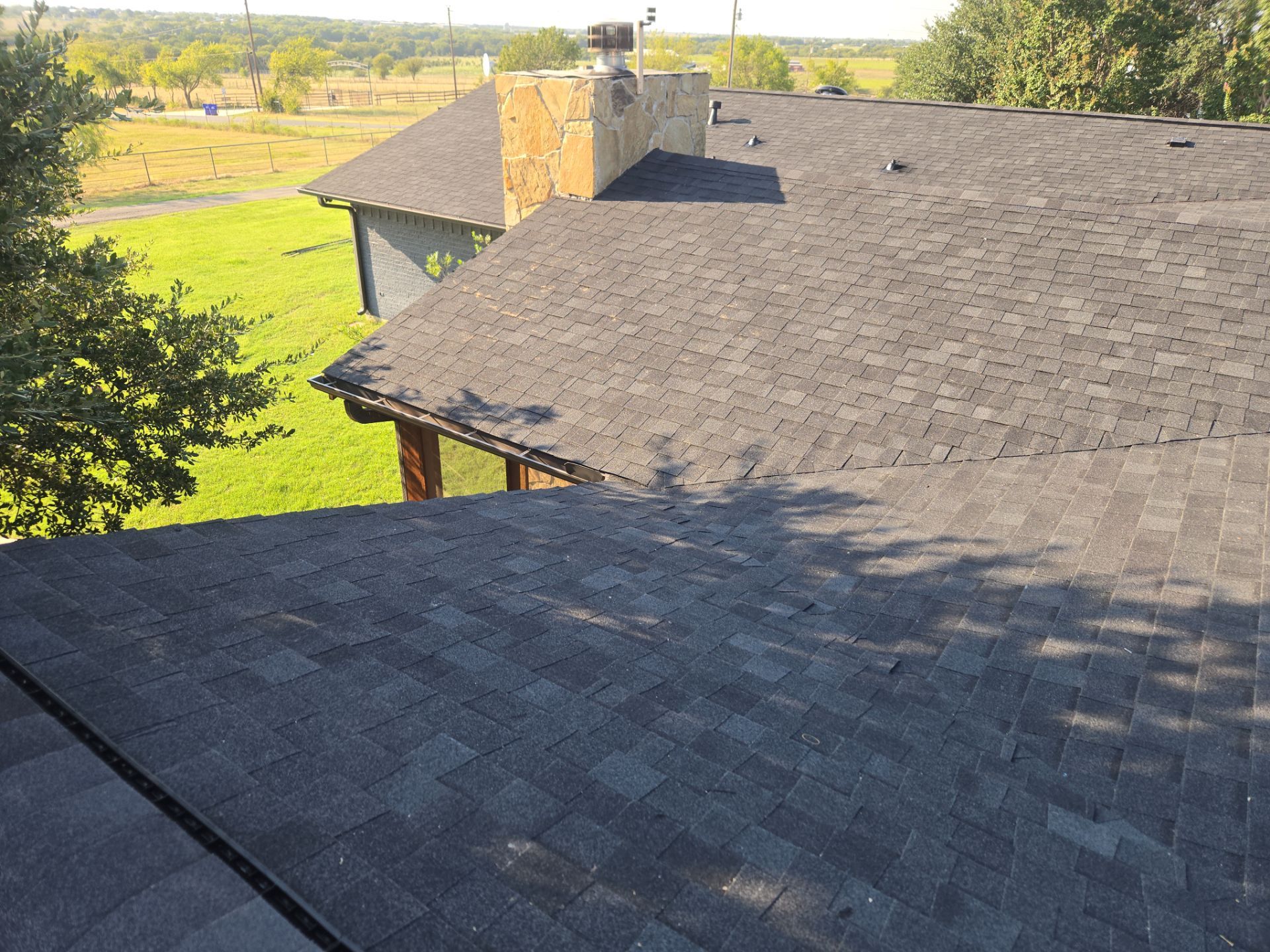 Project in Justin by Lonestar Roofing and Restoration LLC.